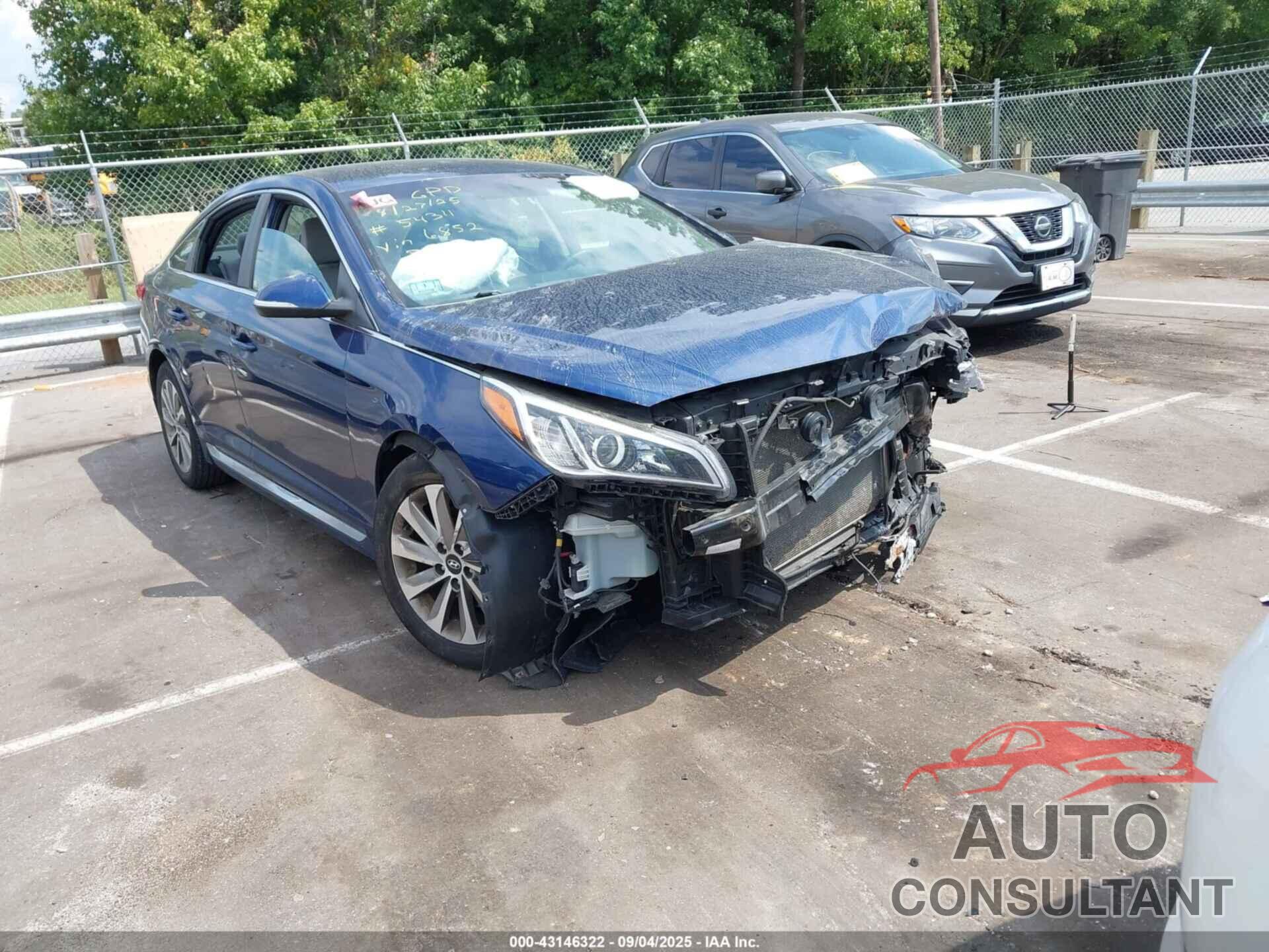HYUNDAI SONATA 2017 - 5NPE34AF4HH556852