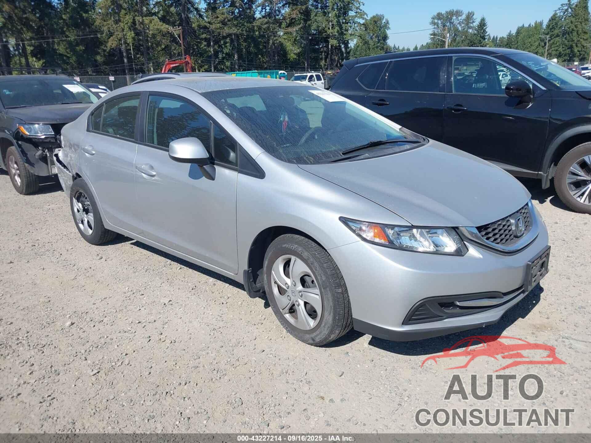 HONDA CIVIC 2013 - 2HGFB2F50DH559652