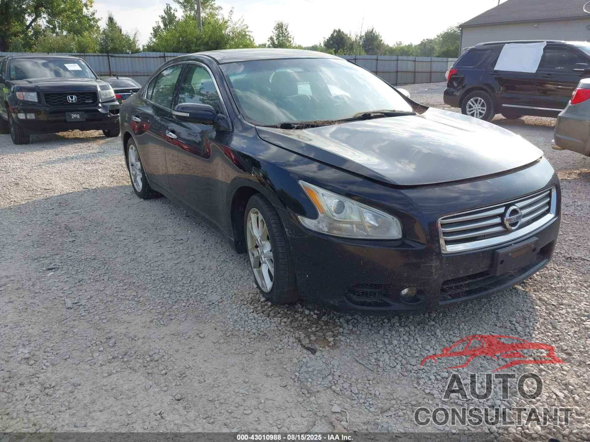 NISSAN MAXIMA 2012 - 1N4AA5AP4CC866917