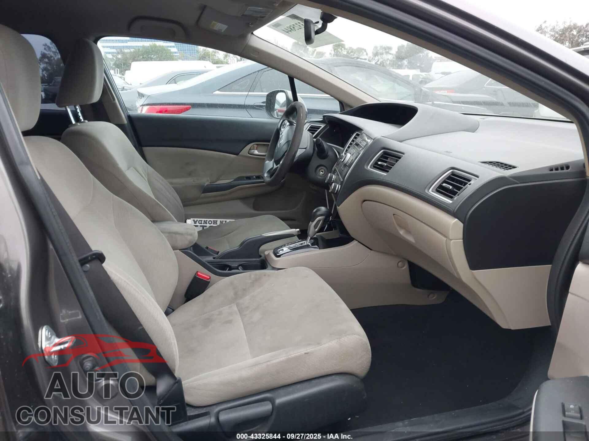 HONDA CIVIC 2013 - 19XFB2F5XDE218723