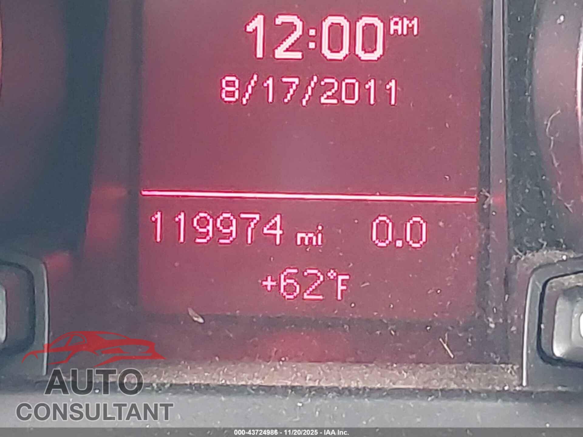 AUDI A5 2012 - WAULFAFR2CA044357