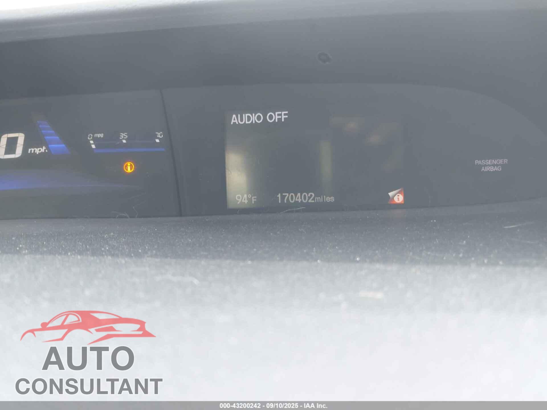HONDA CIVIC 2013 - 2HGFB2F56DH537848