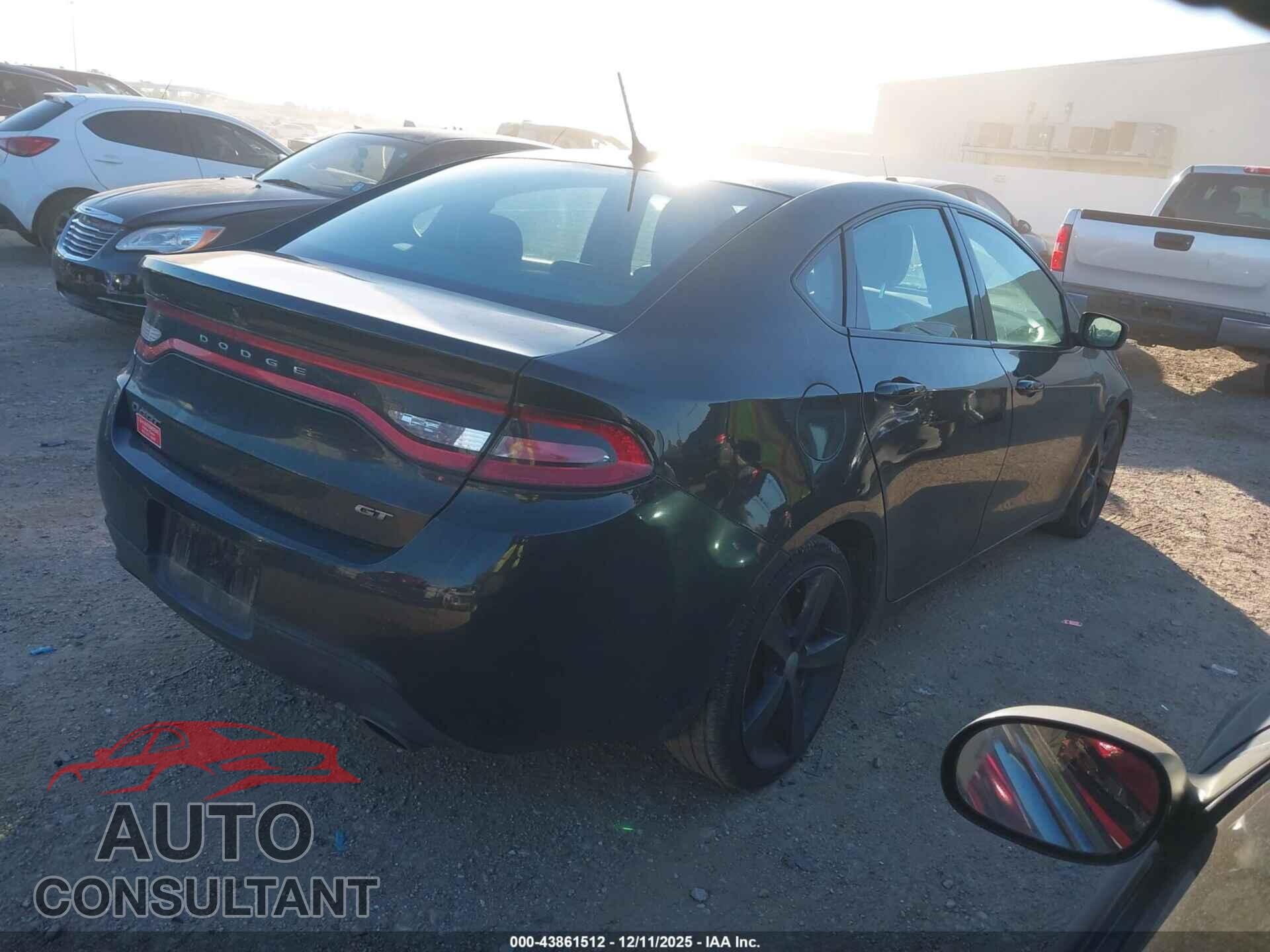 DODGE DART 2014 - 1C3CDFEB6ED840643