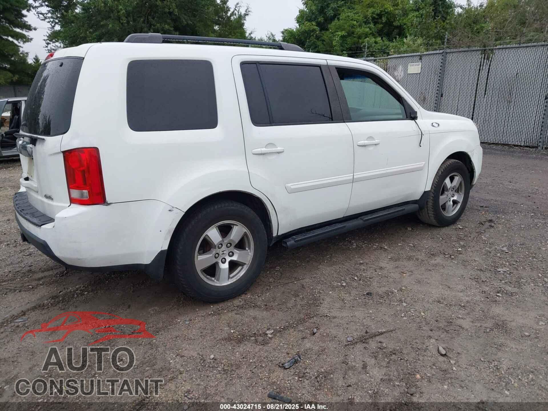HONDA PILOT 2009 - 5FNYF48429B051904
