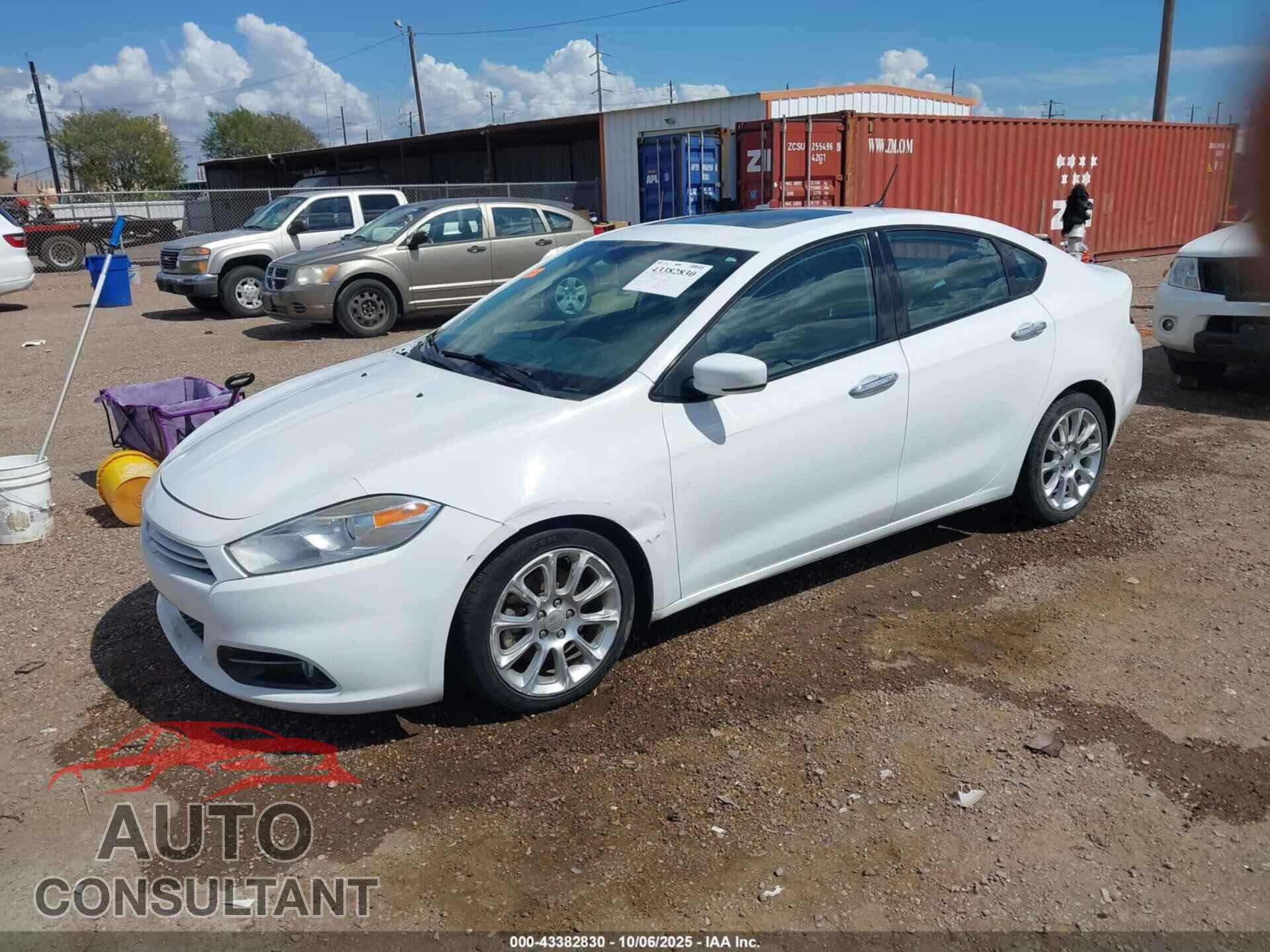 DODGE DART 2014 - 1C3CDFCB4ED819700