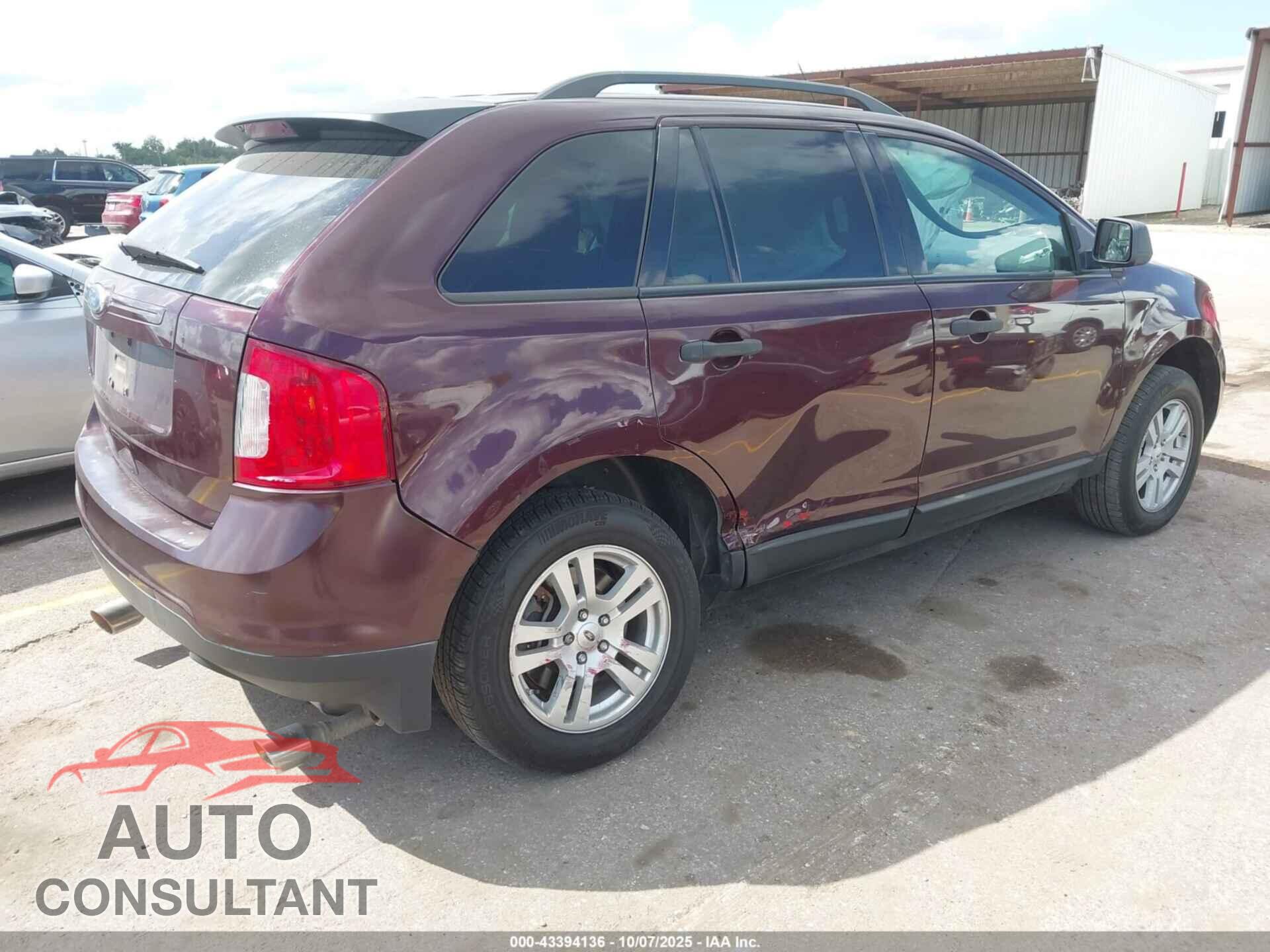 FORD EDGE 2011 - 2FMDK3GC8BBA05229
