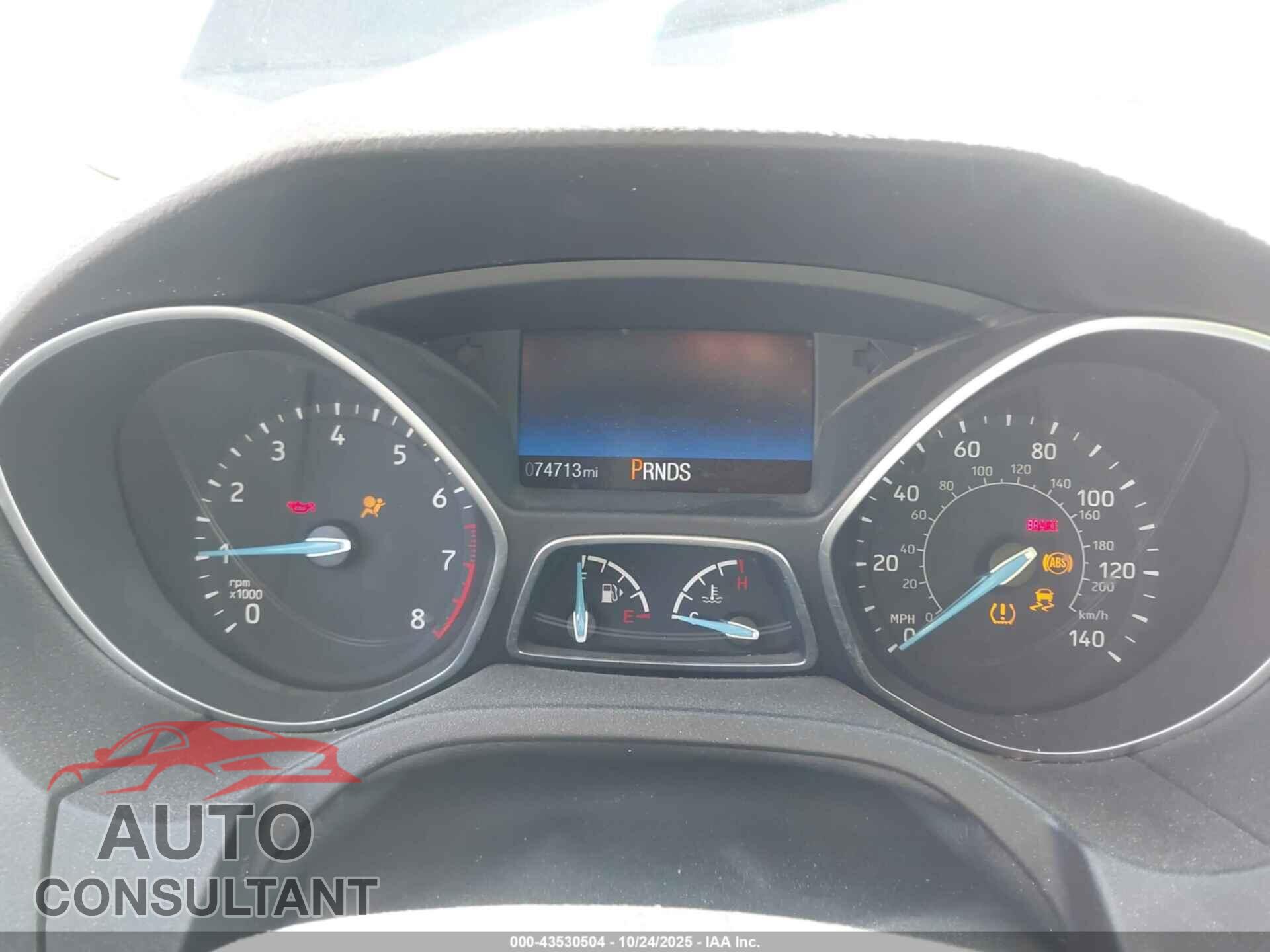 FORD FOCUS 2017 - 1FADP3J2XHL292836