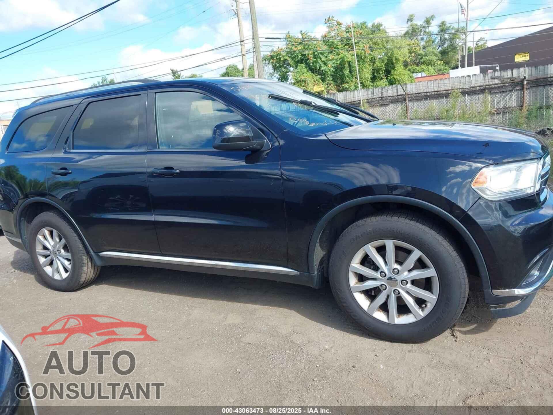 DODGE DURANGO 2015 - 1C4RDJAG5FC864448