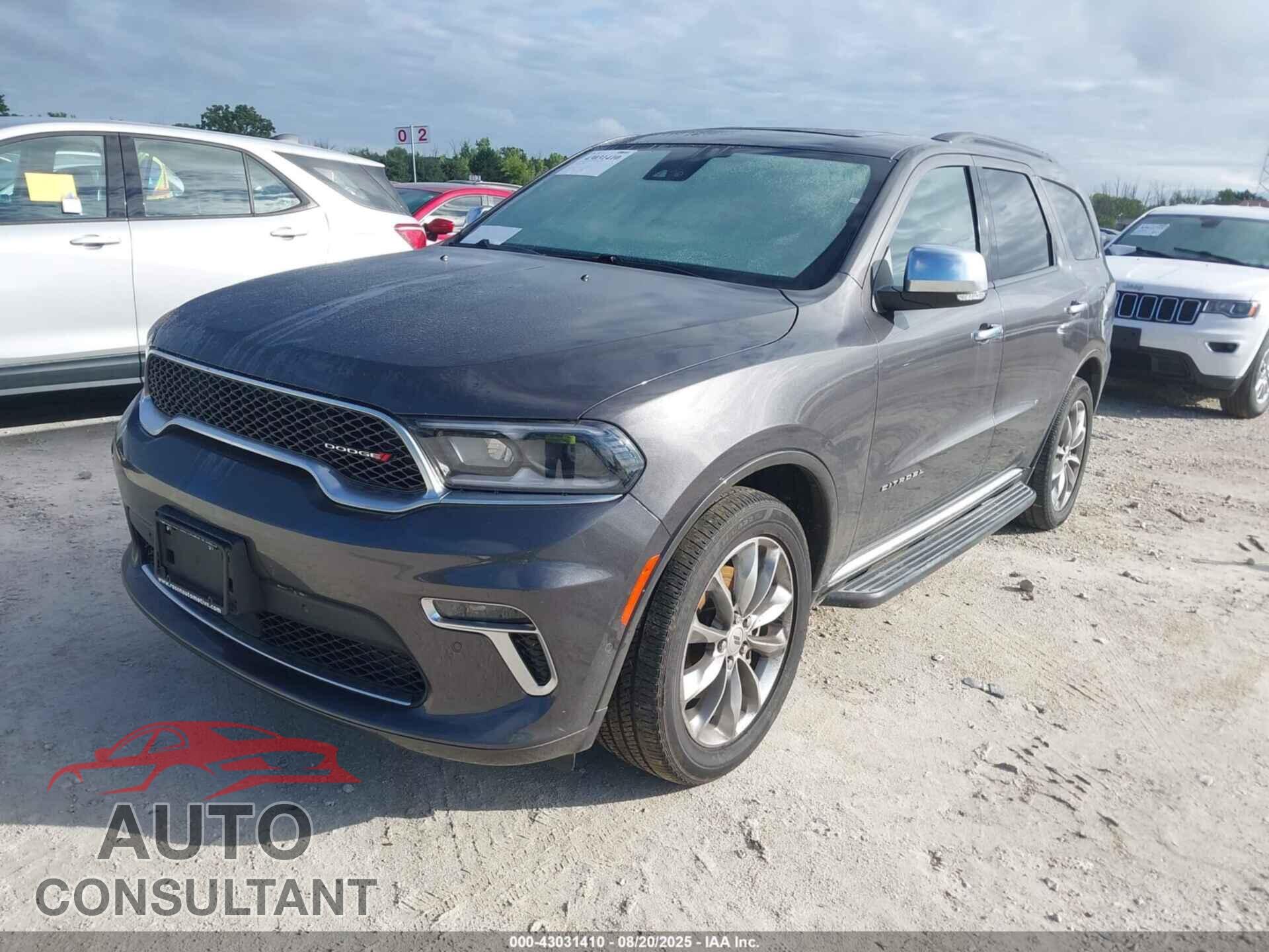 DODGE DURANGO 2021 - 1C4RDJEG8MC788893