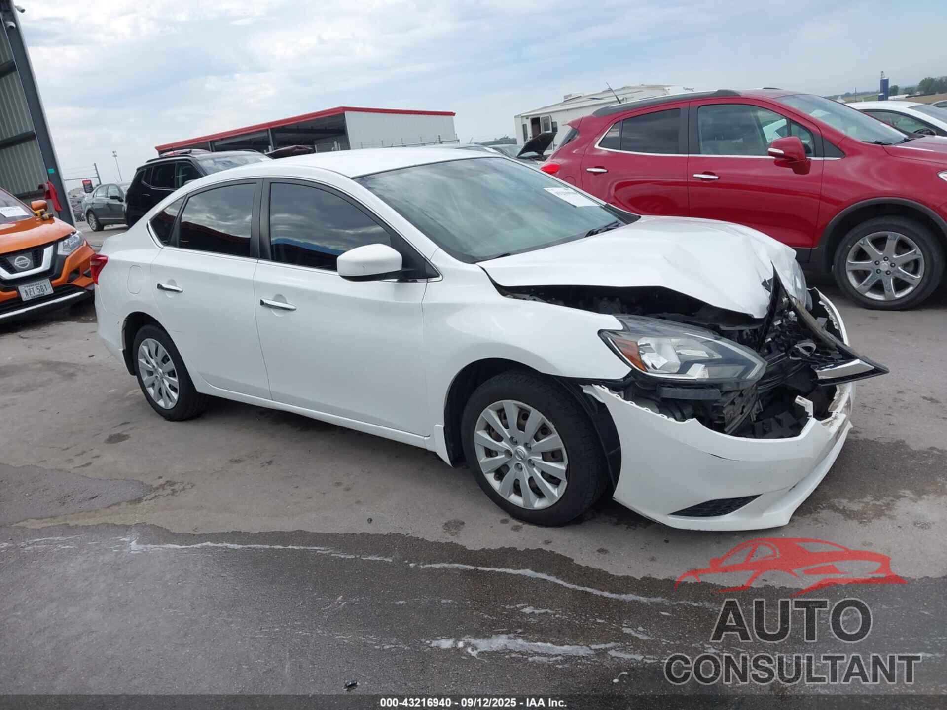 NISSAN SENTRA 2017 - 3N1AB7AP9HY226173