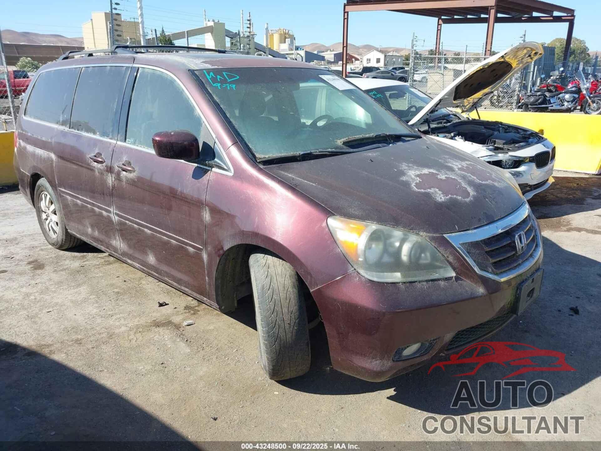 HONDA ODYSSEY 2009 - 5FNRL38729B409682