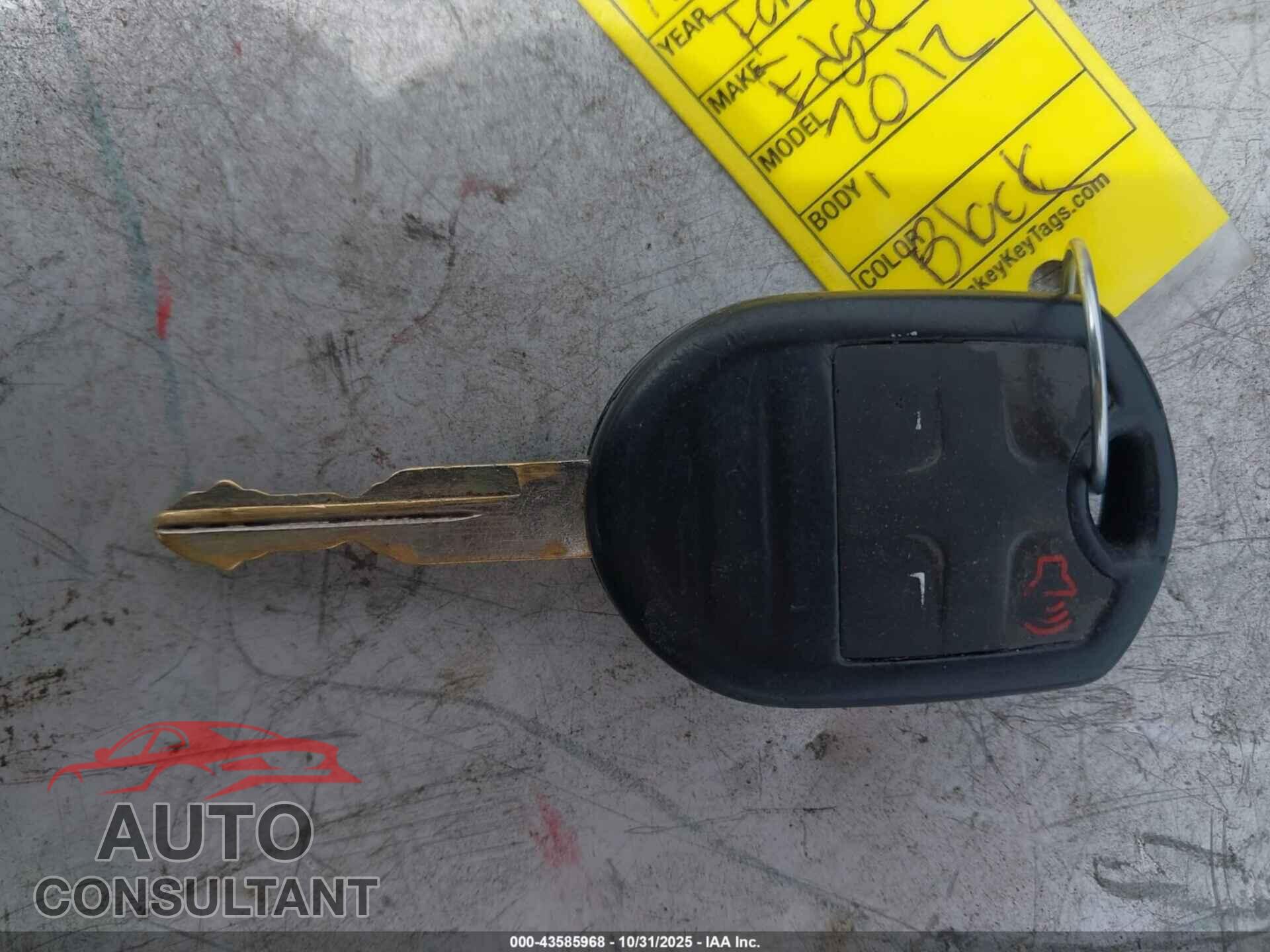FORD EDGE 2012 - 2FMDK4JC3CBA94854