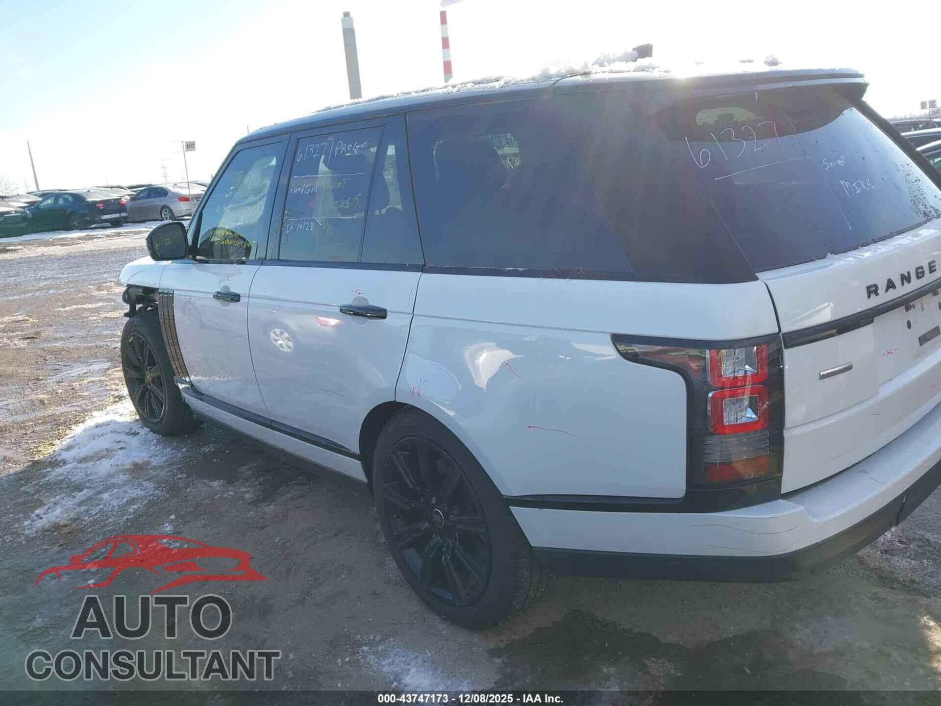 LAND ROVER RANGE ROVER 2017 - SALGS2FE7HA324133