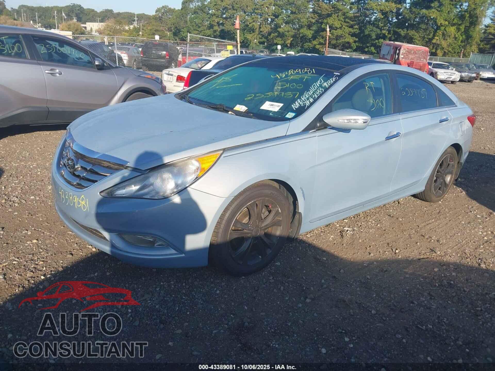HYUNDAI SONATA 2012 - 5NPEC4ACXCH387158
