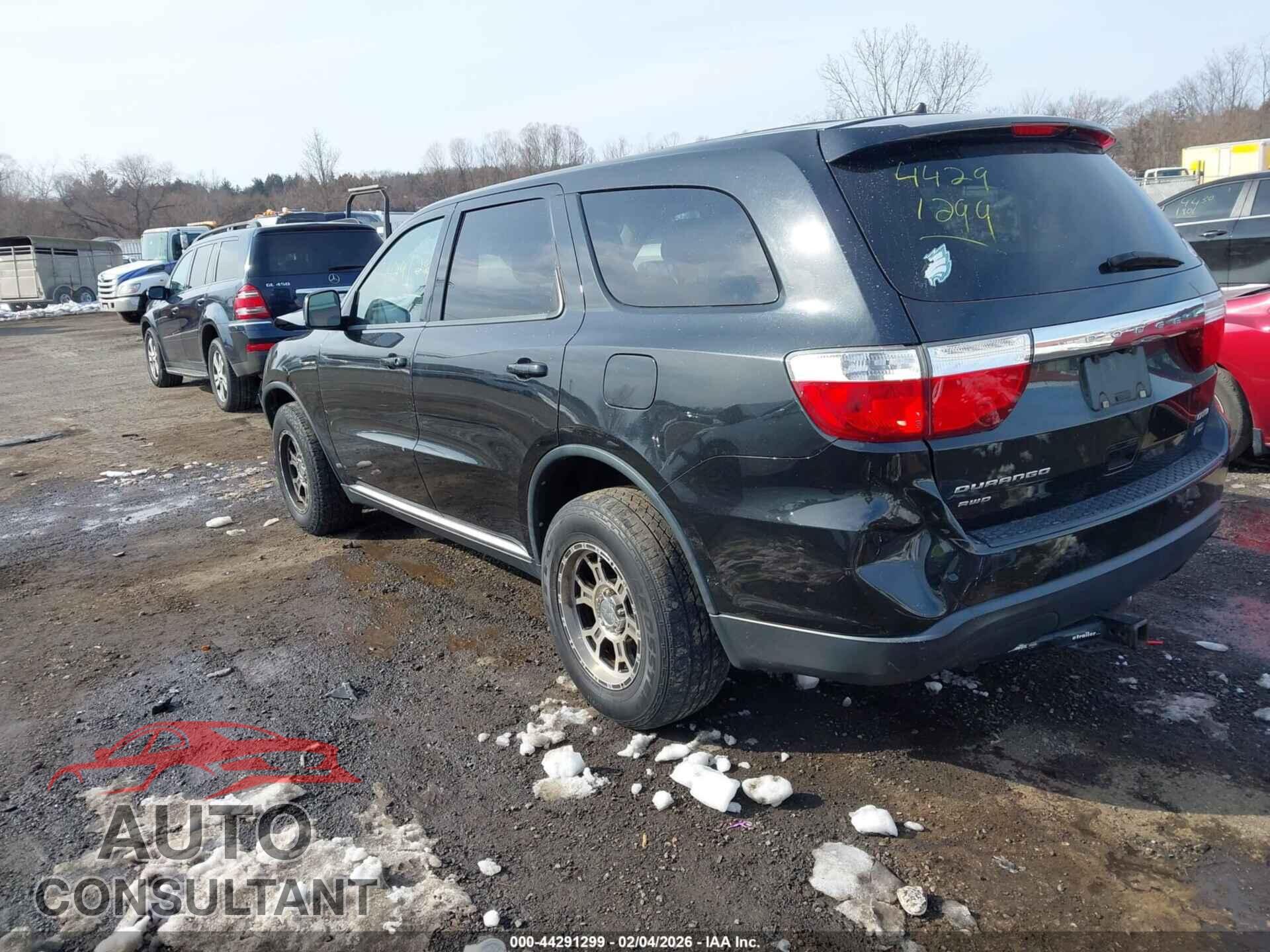 DODGE DURANGO 2012 - 1C4RDJDG7CC247642