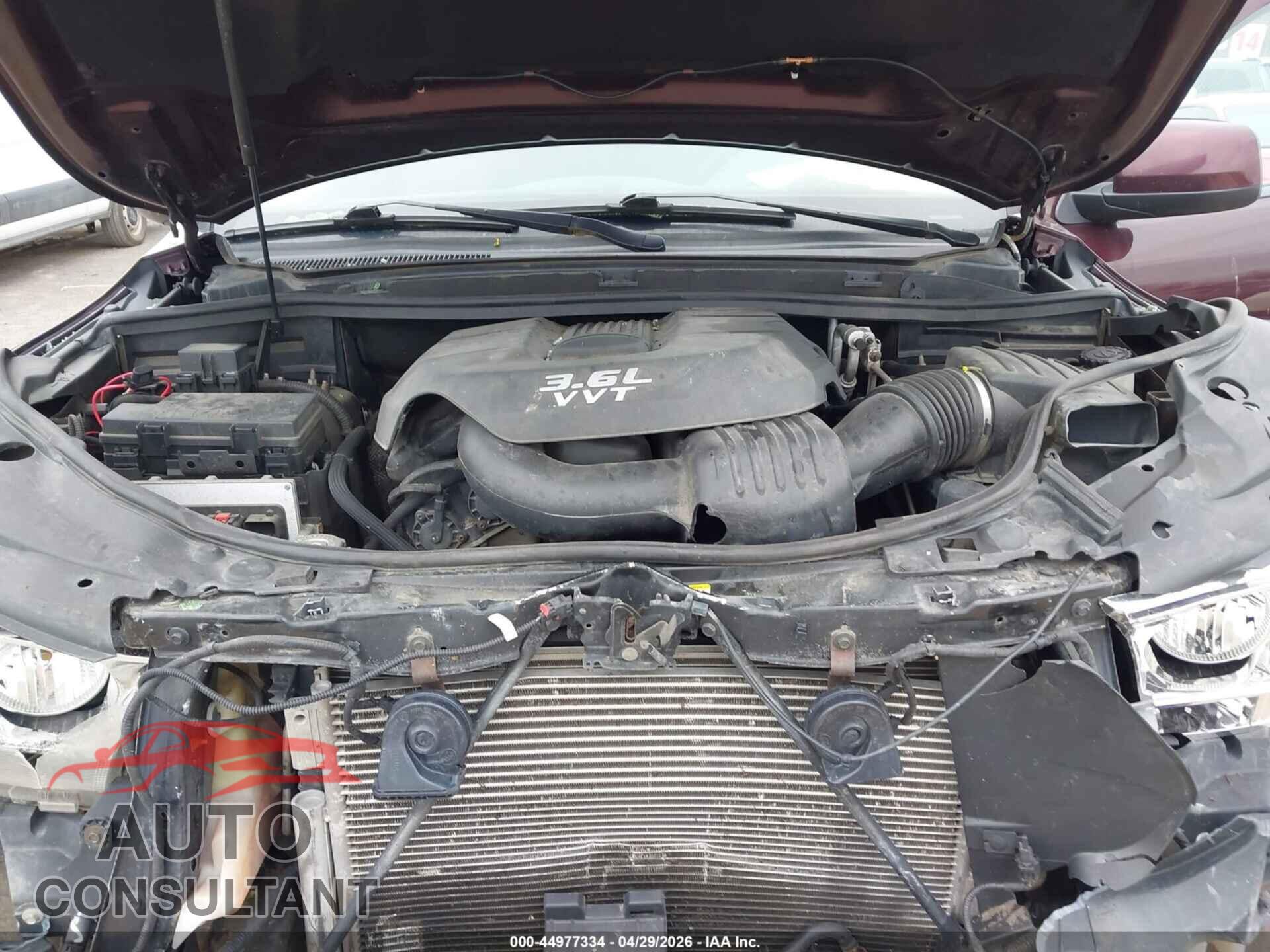 DODGE DURANGO 2012 - 1C4RDJAGXCC242178