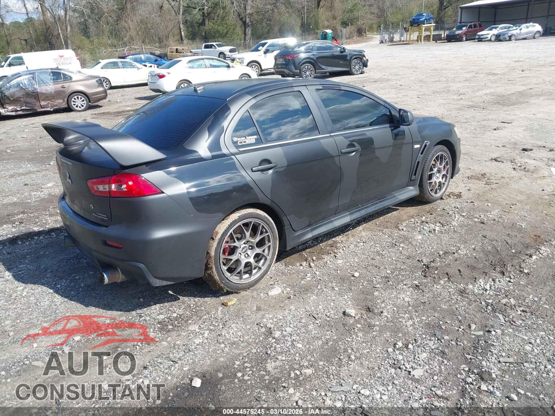 MITSUBISHI LANCER EVOLUTION 2010 - JA32W5FV5AU018459