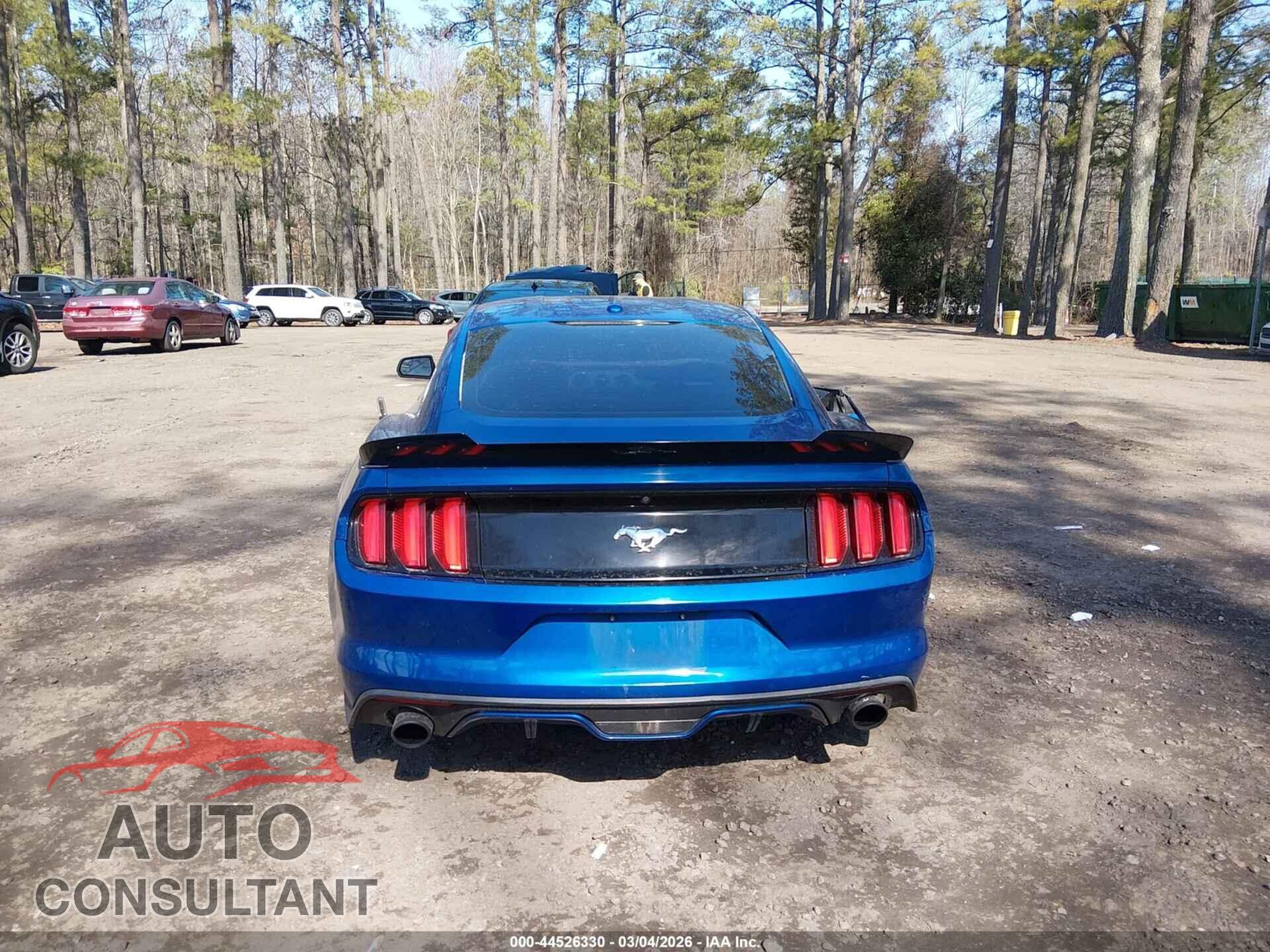 FORD MUSTANG 2017 - 1FA6P8TH4H5204892