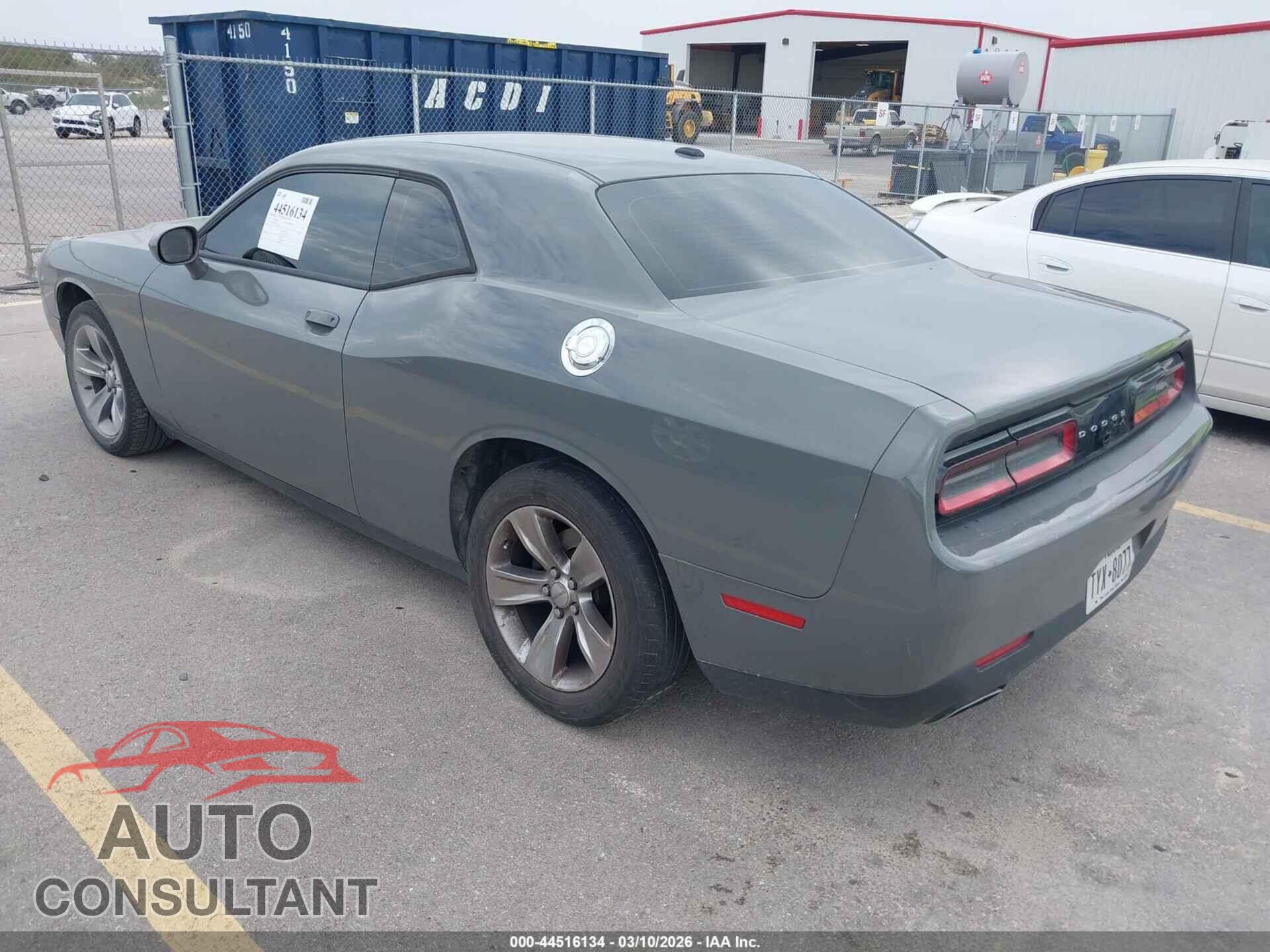 DODGE CHALLENGER 2017 - 2C3CDZAG2HH618112