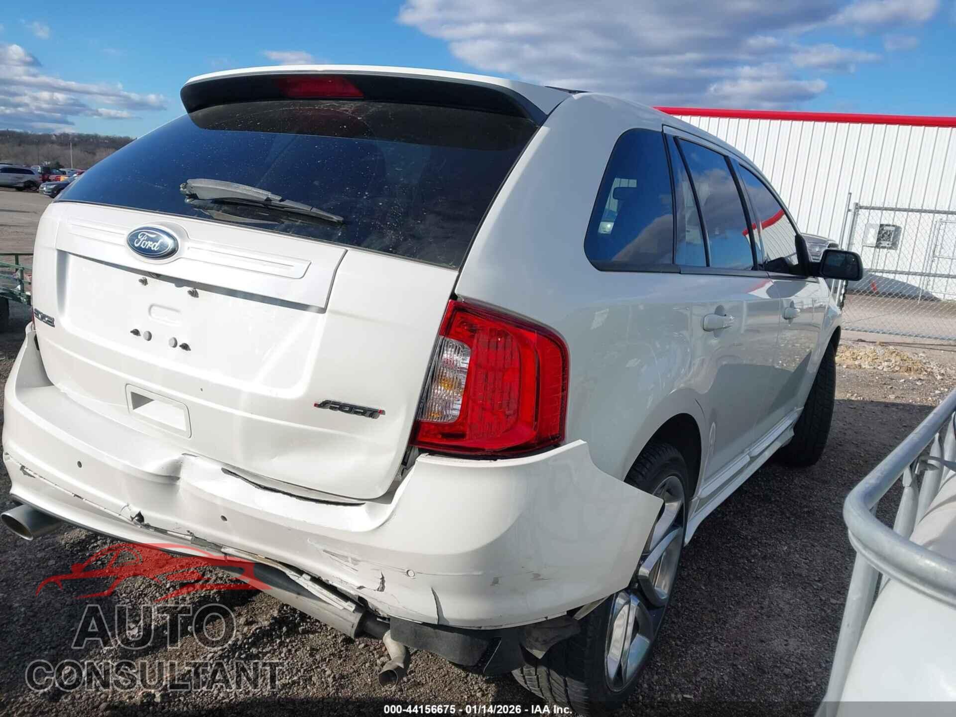 FORD EDGE 2013 - 2FMDK3AK2DBC37523