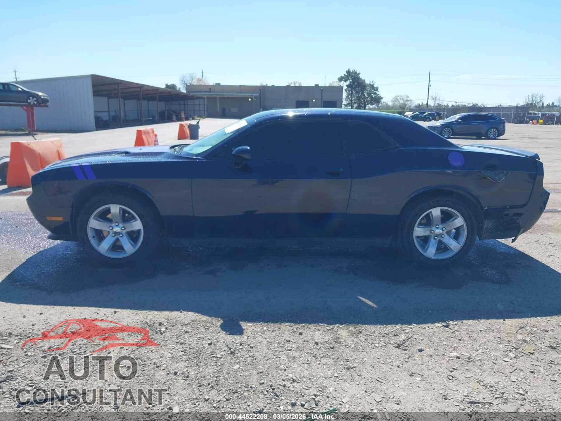 DODGE CHALLENGER 2012 - 2C3CDYAG9CH293753