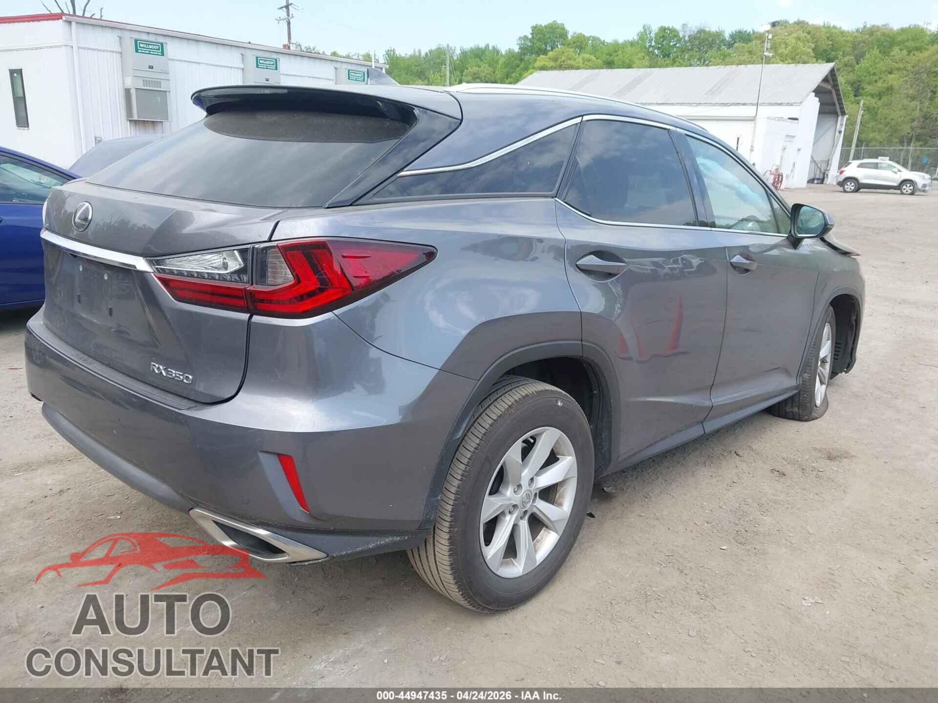 LEXUS RX 350 2017 - 2T2BZMCA3HC128773