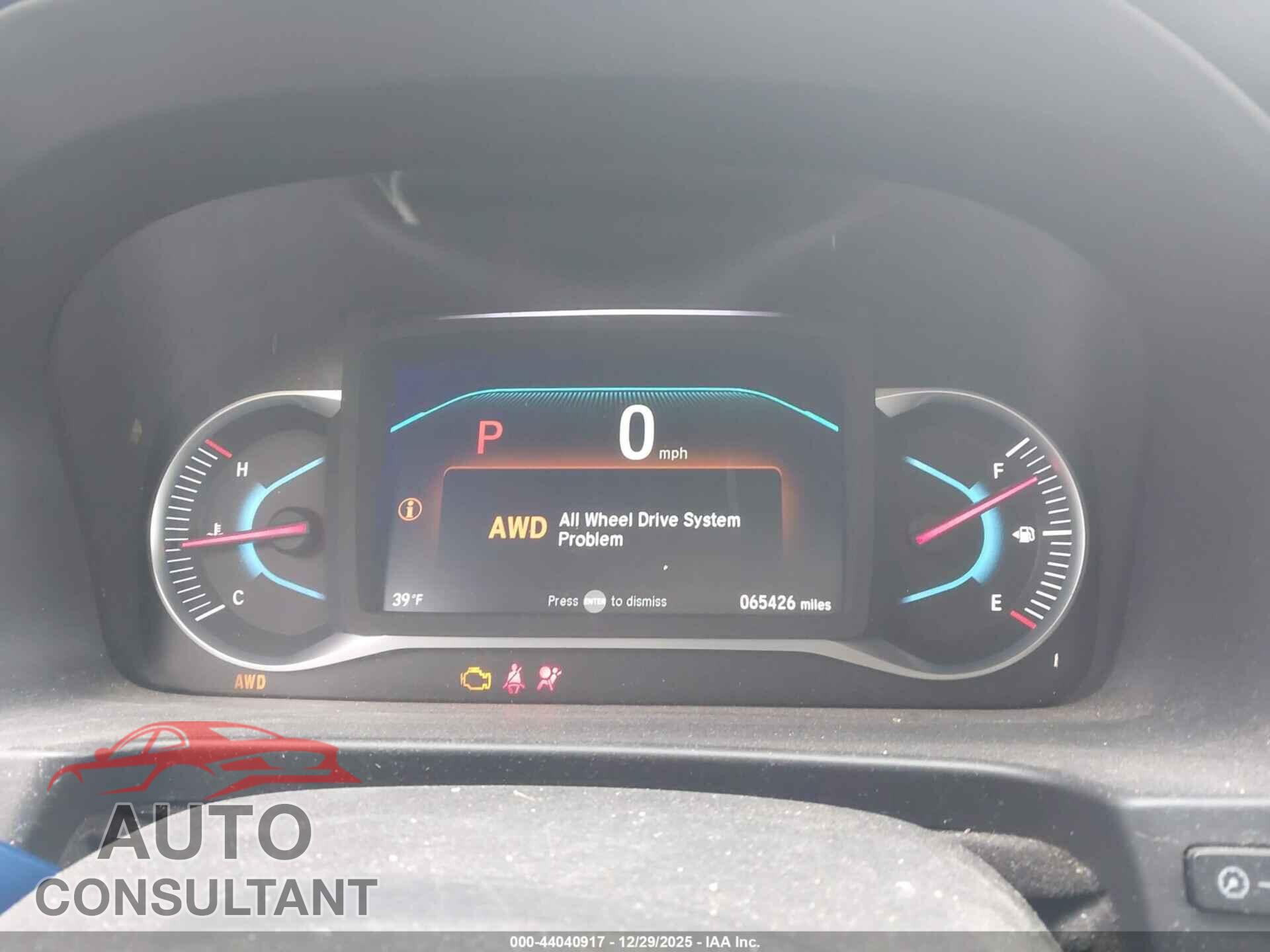 HONDA PILOT 2019 - 5FNYF6H38KB062009