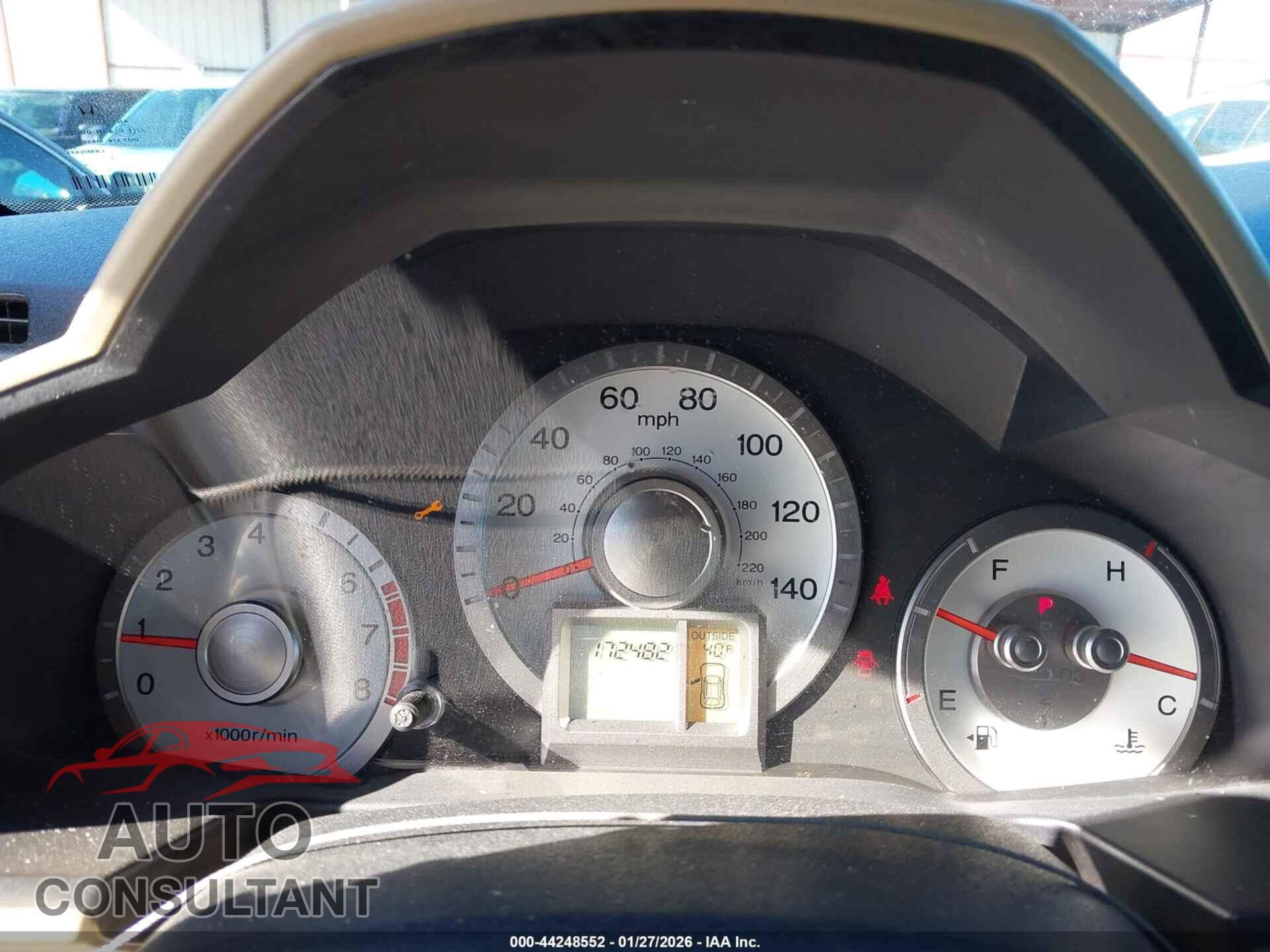 HONDA PILOT 2010 - 5FNYF4H68AB006830