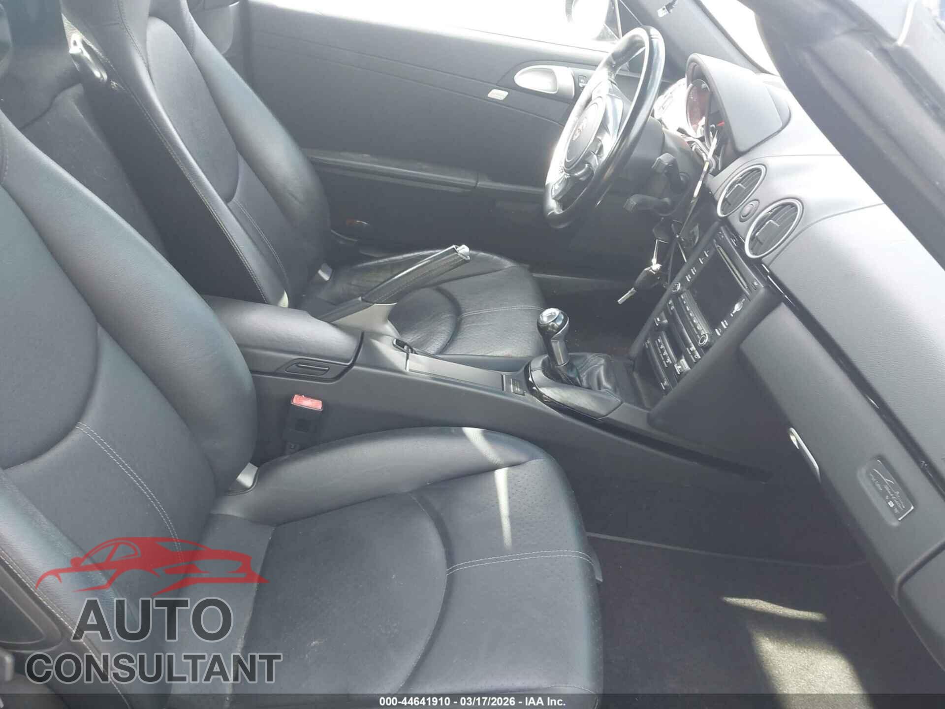 PORSCHE BOXSTER 2012 - WP0CB2A89CS798076