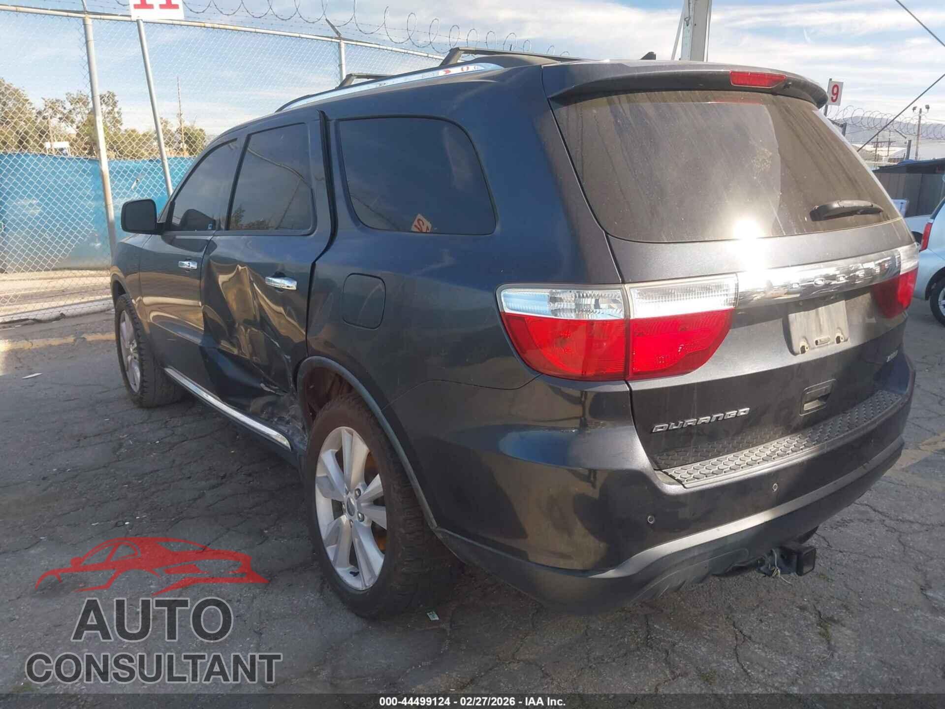 DODGE DURANGO 2013 - 1C4RDHDGXDC598071