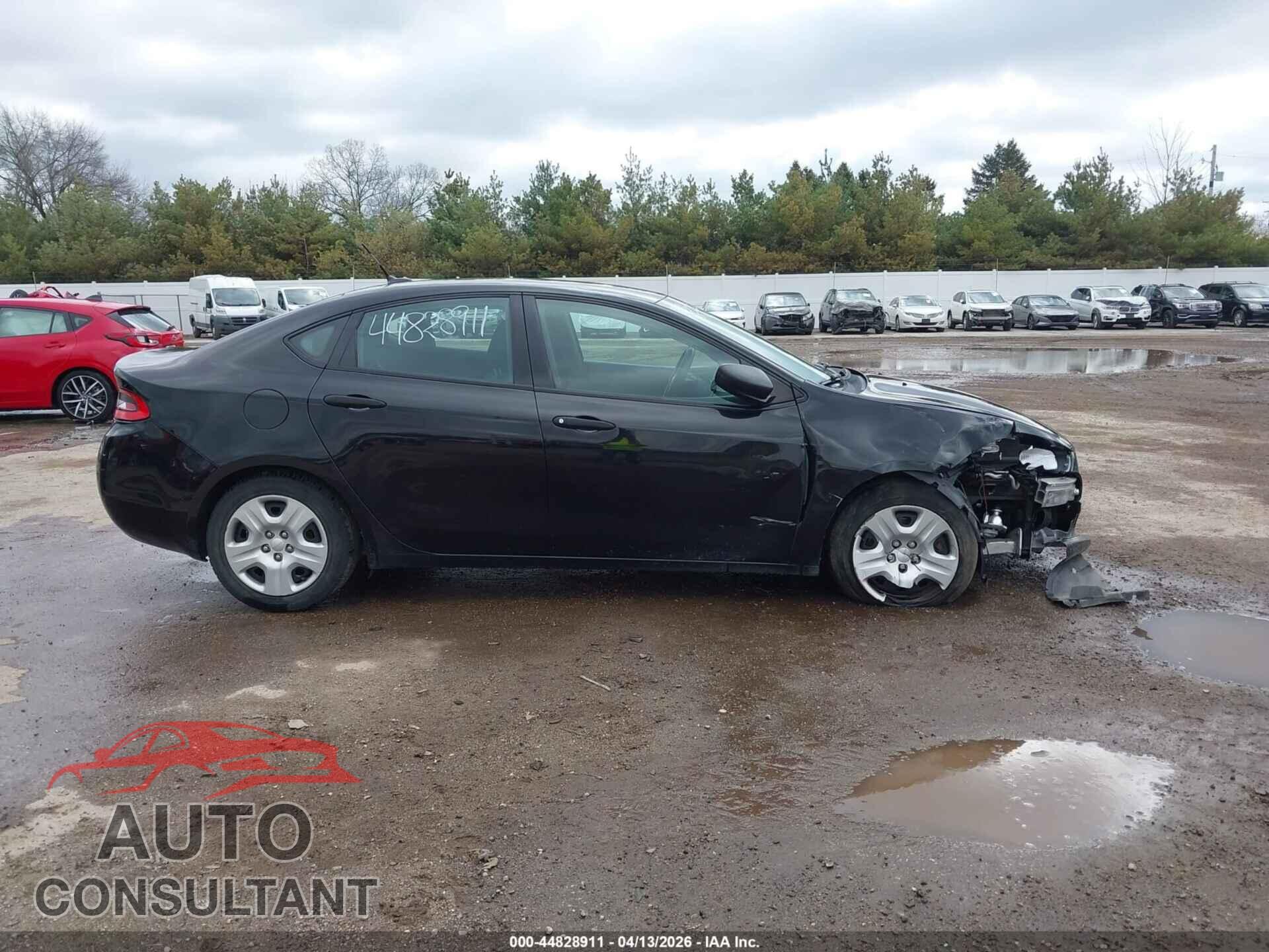 DODGE DART 2013 - 1C3CDFAA0DD287595