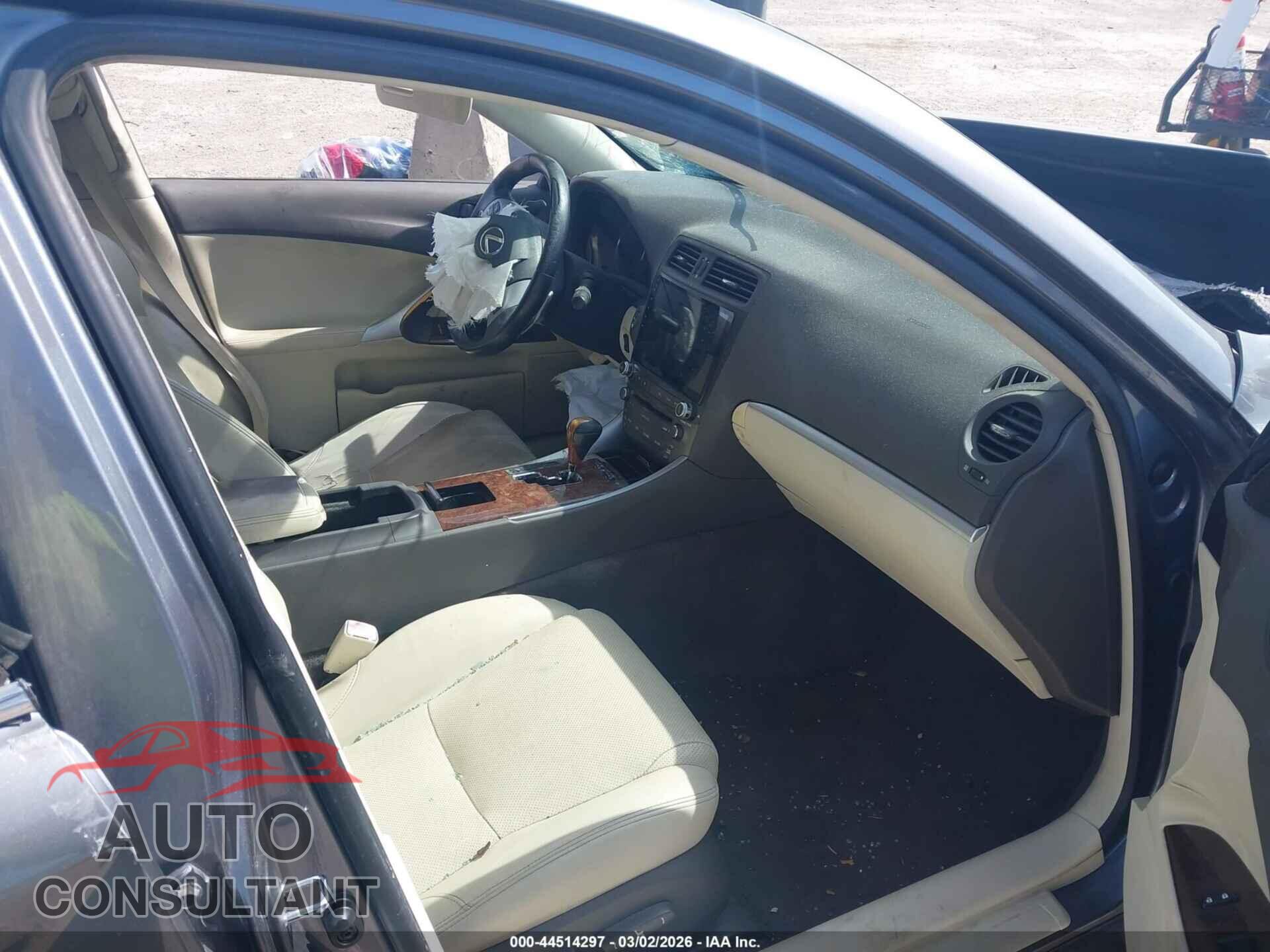 LEXUS IS 250 2013 - JTHBF5C20D5191170