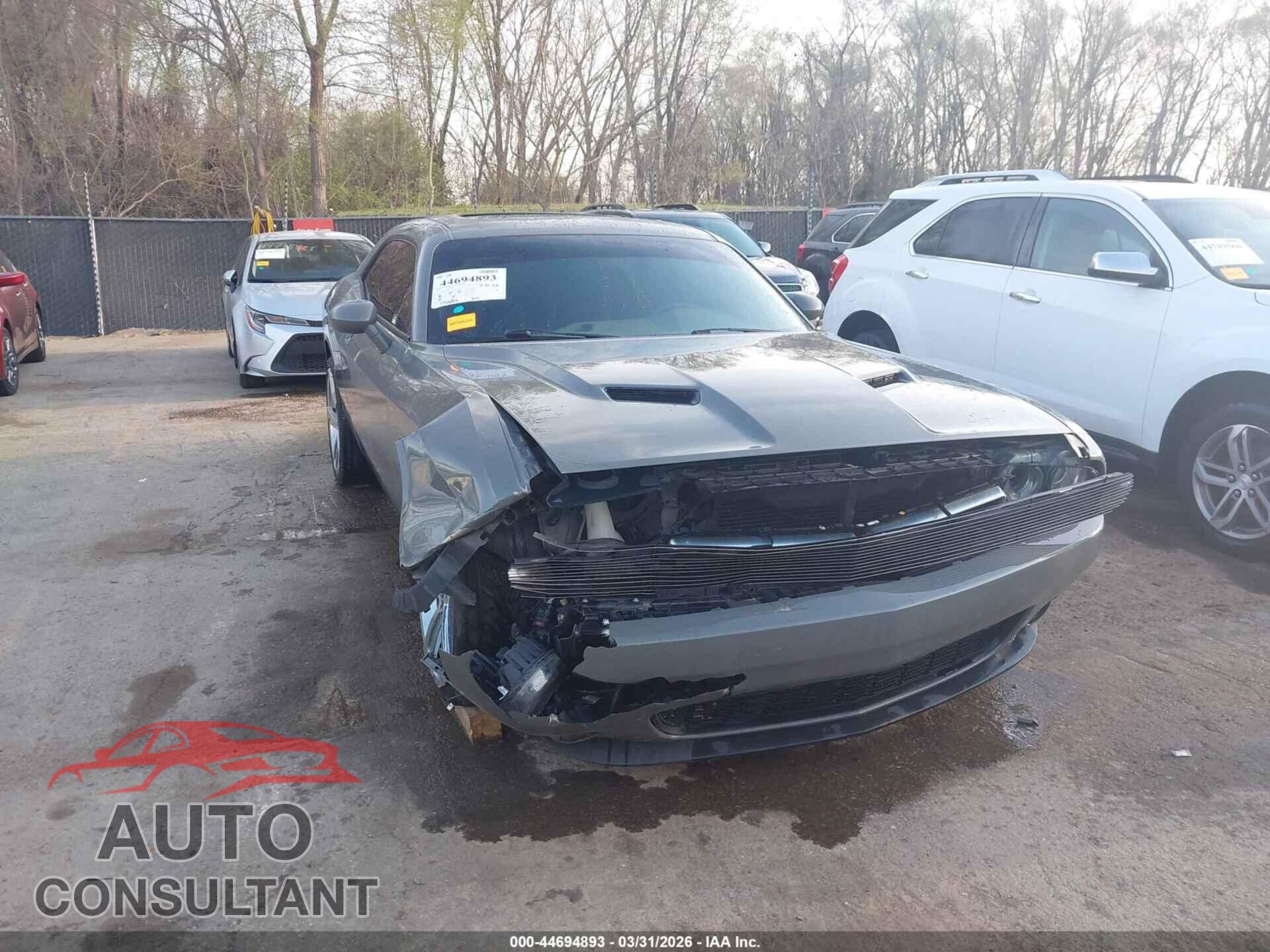 DODGE CHALLENGER 2018 - 2C3CDZGG4JH257107