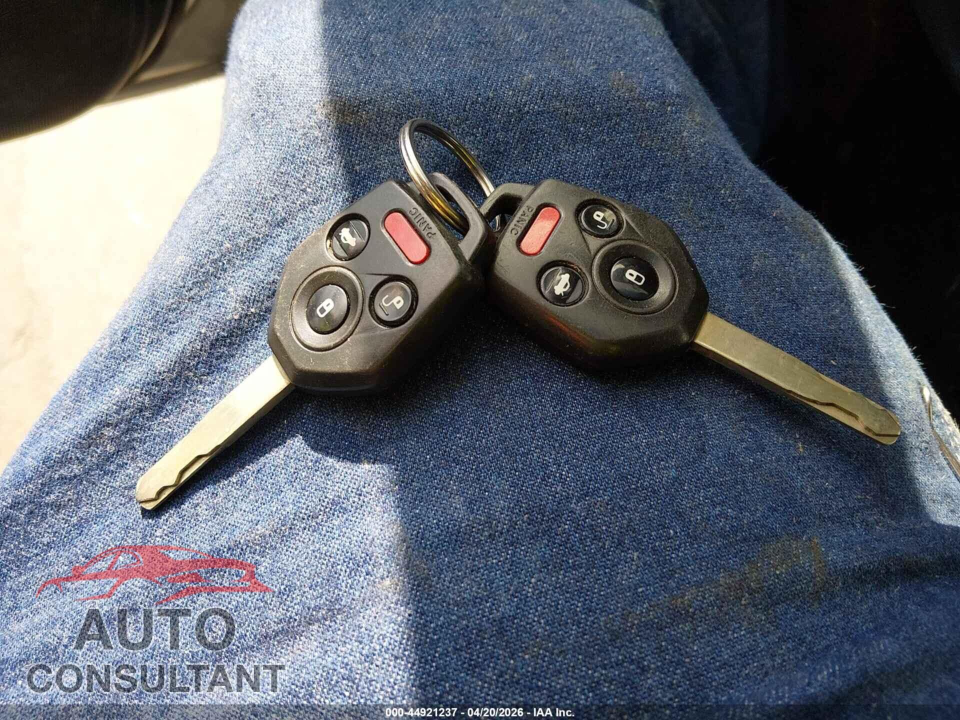 SUBARU OUTBACK 2012 - 4S4BRCAC0C3270403