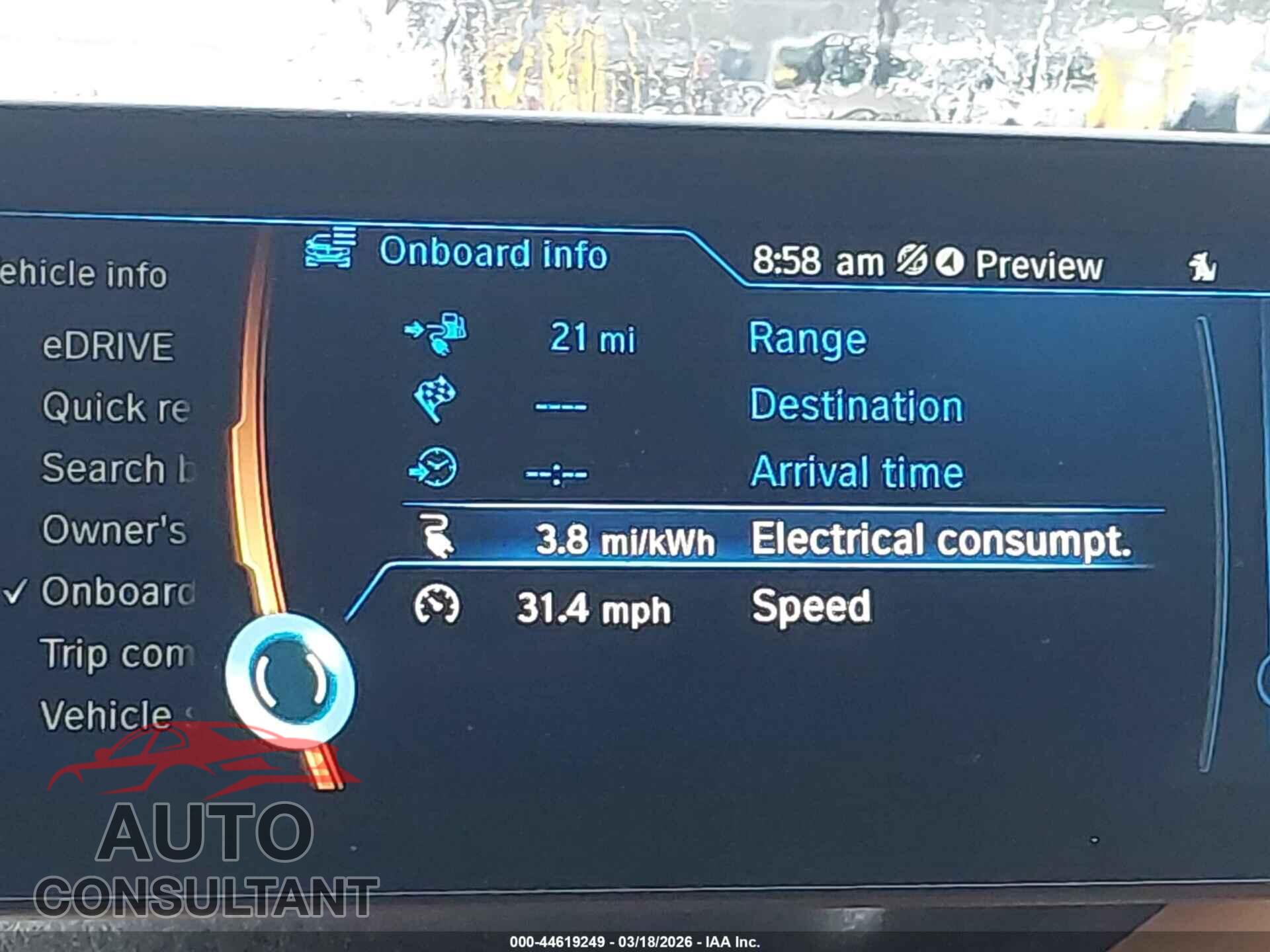 BMW I3 2014 - WBY1Z4C55EV277793