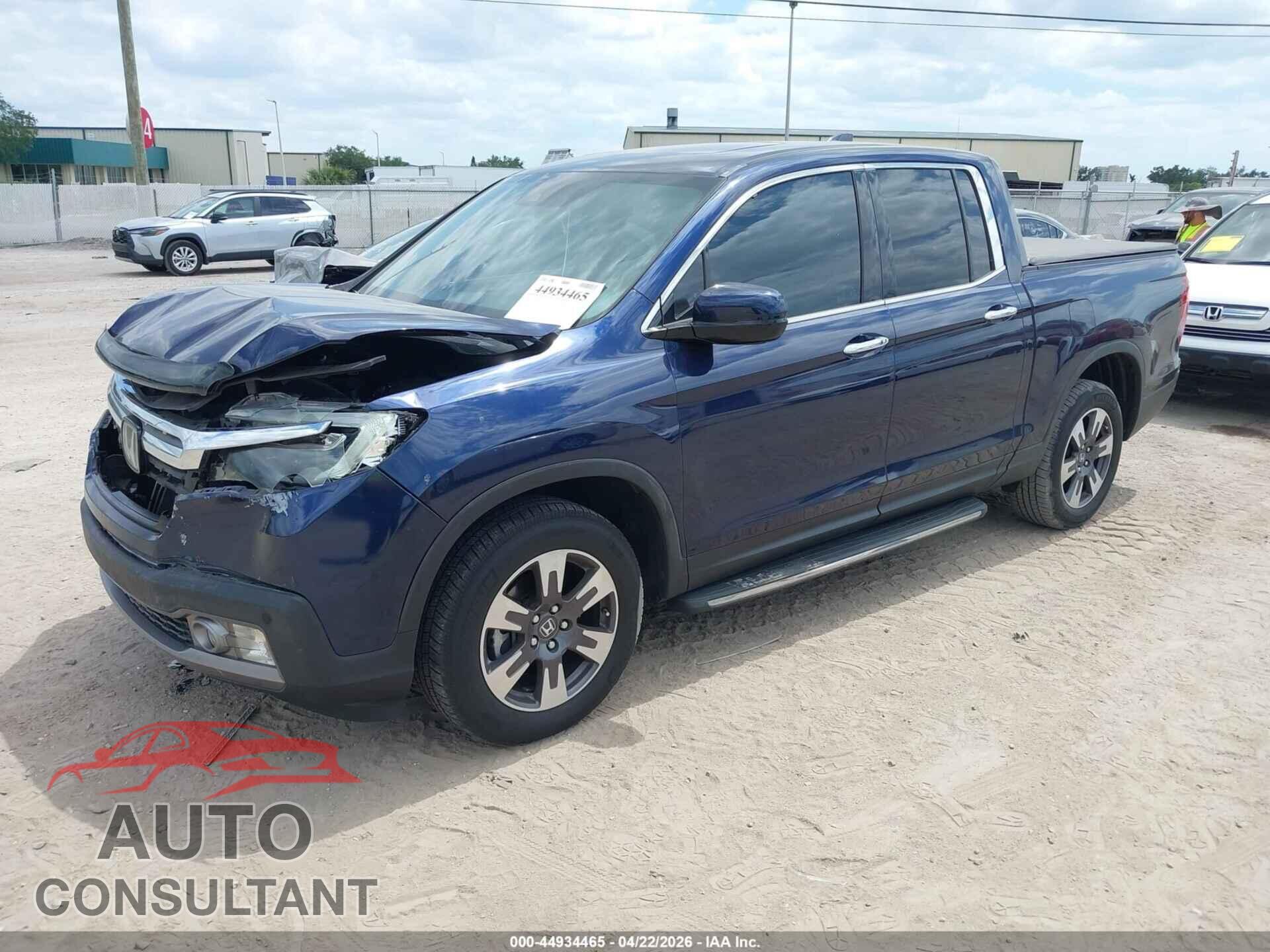 HONDA RIDGELINE 2019 - 5FPYK3F71KB036455