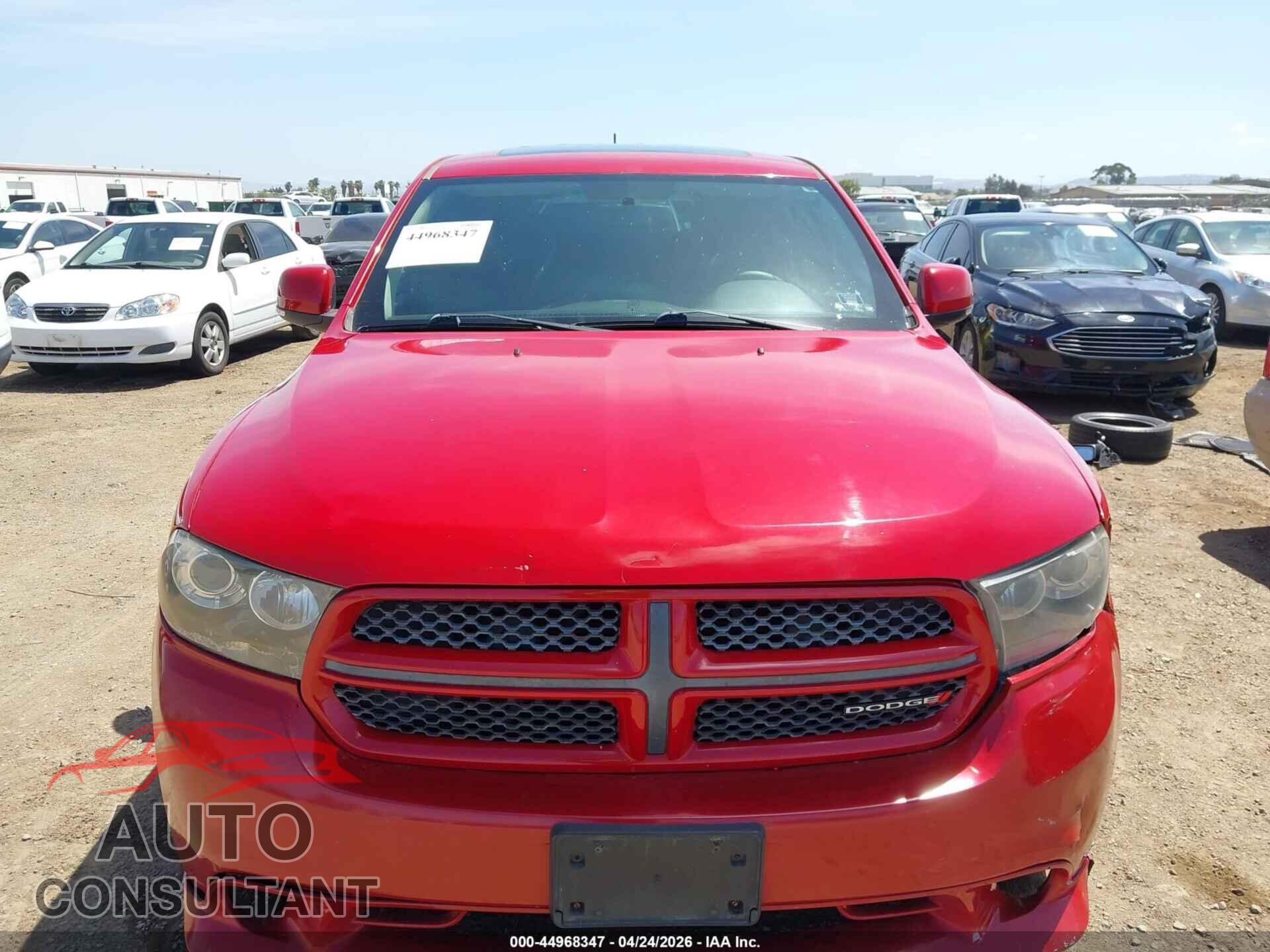 DODGE DURANGO 2013 - 1C4SDHCT5DC520779