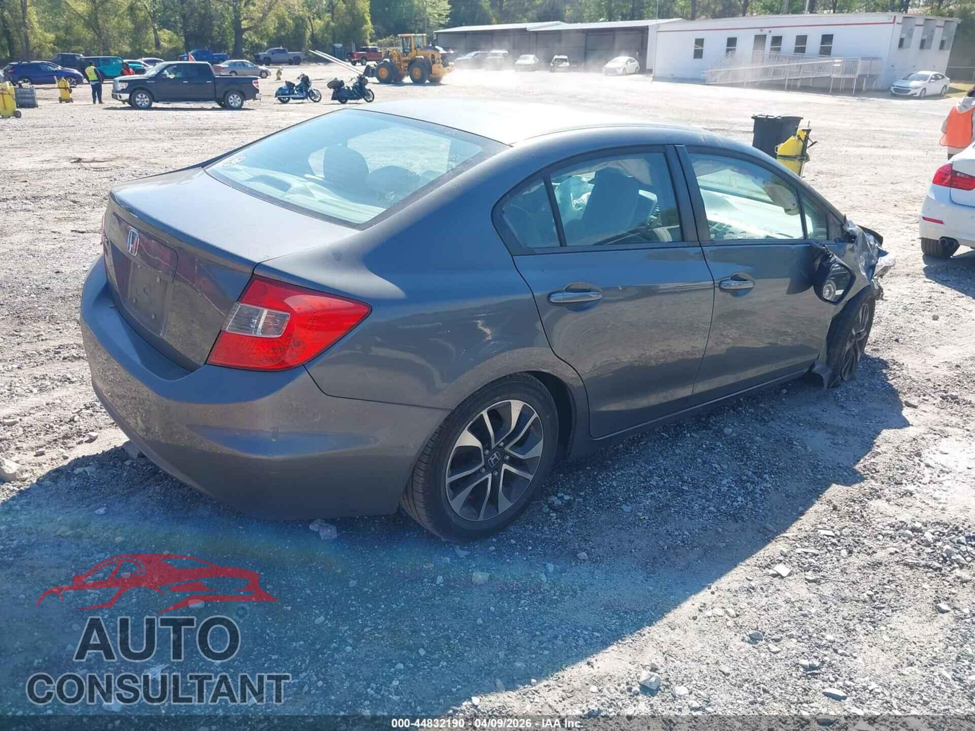 HONDA CIVIC 2012 - 19XFB2F59CE020133