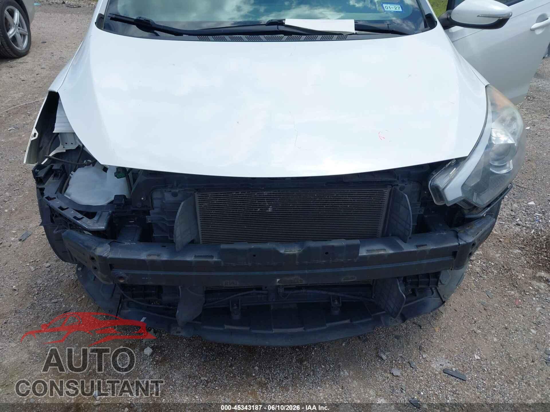 KIA FORTE 2016 - KNAFX4A63G5497152