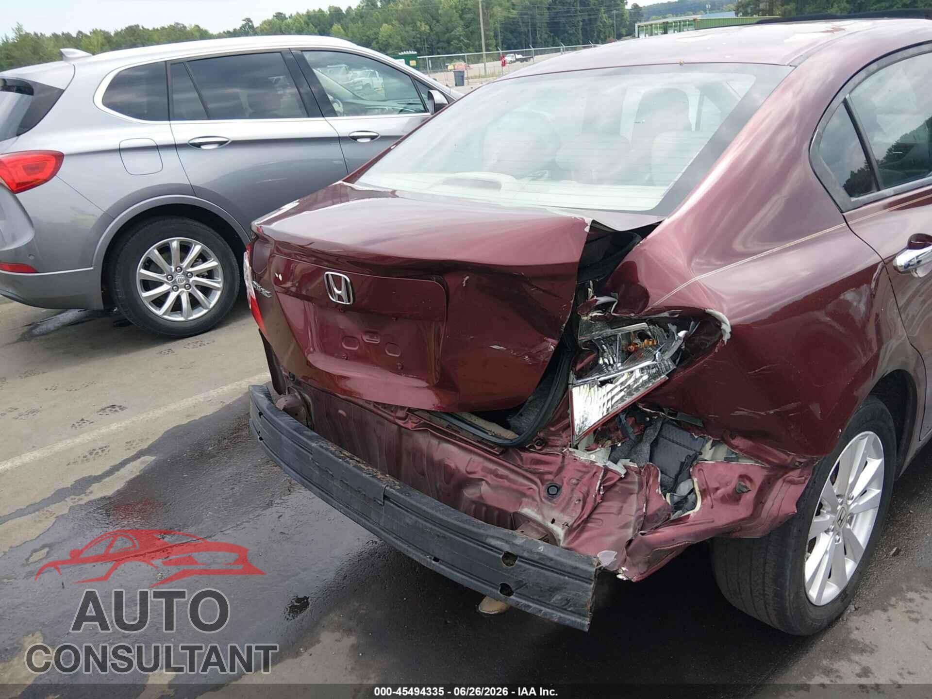 HONDA CIVIC 2012 - 19XFB2F9XCE073541