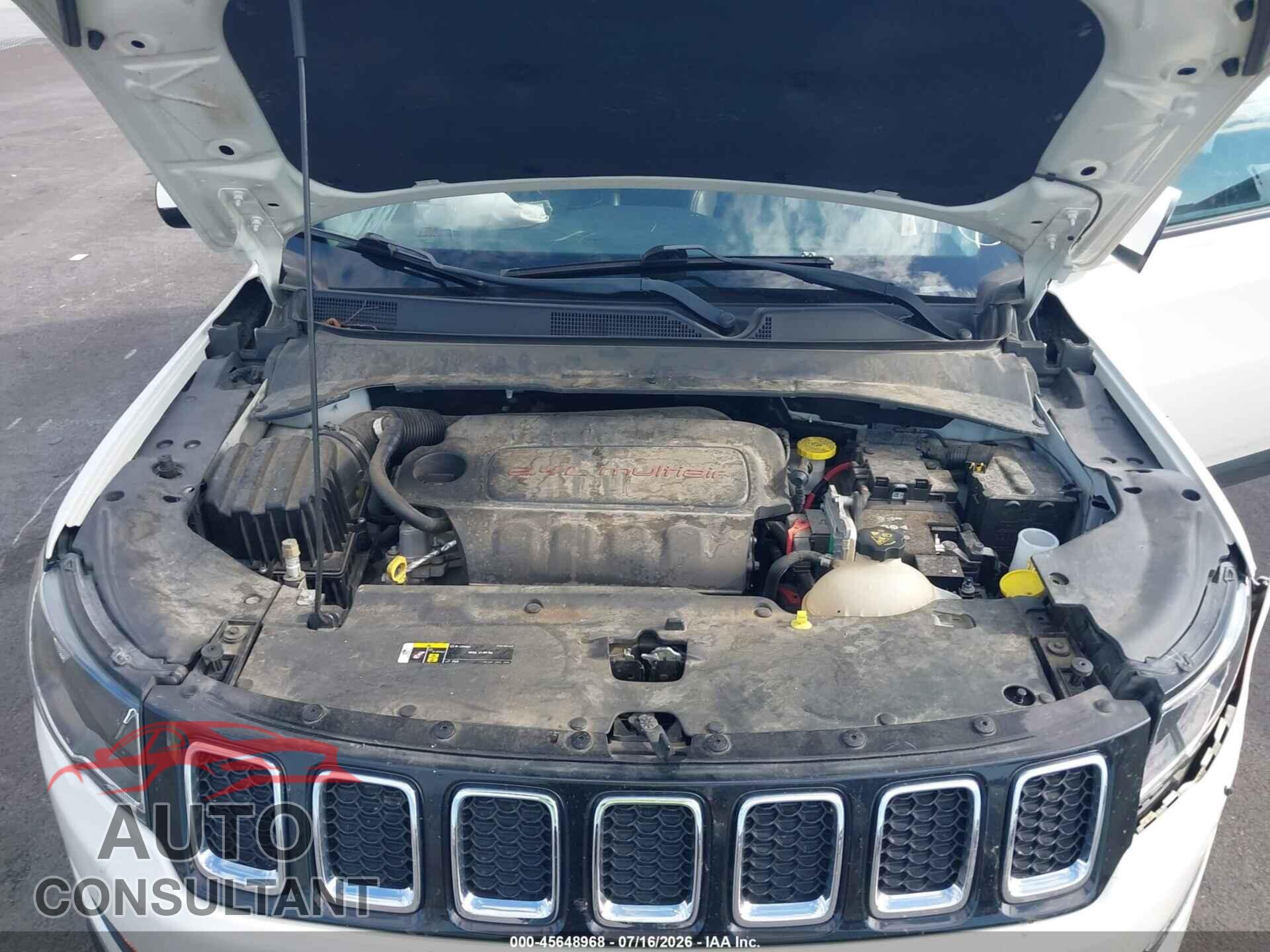 JEEP COMPASS 2017 - 3C4NJDBB5HT657335
