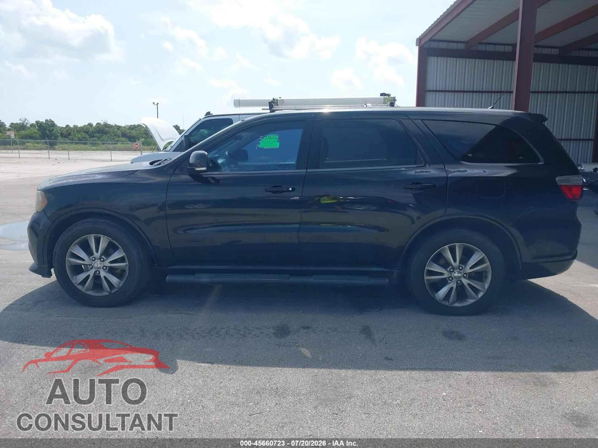 DODGE DURANGO 2012 - 1C4SDHCT3CC314360