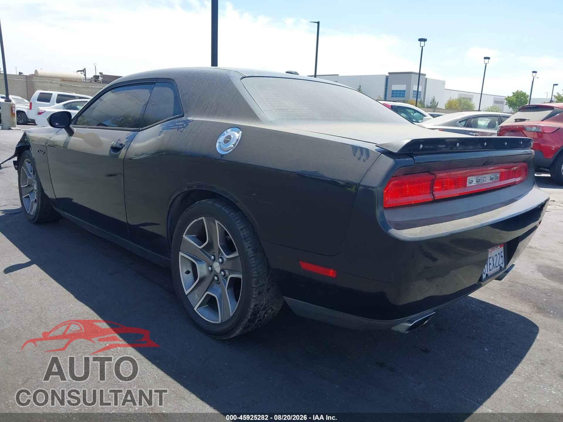 DODGE CHALLENGER 2012 - 2C3CDYBTXCH139239