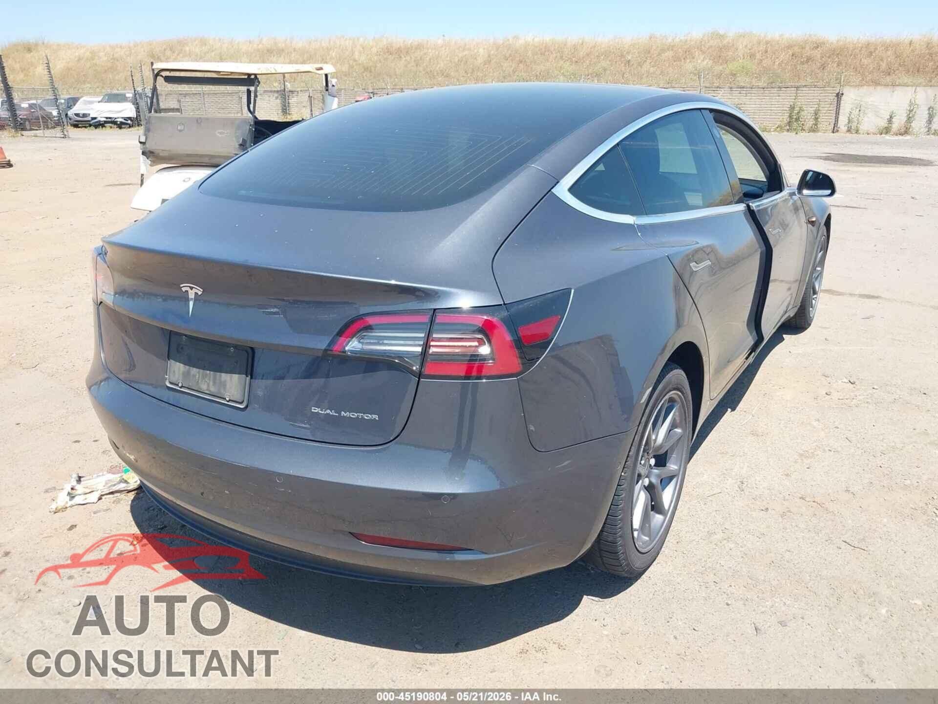 TESLA MODEL 3 2020 - 5YJ3E1EB5LF663374