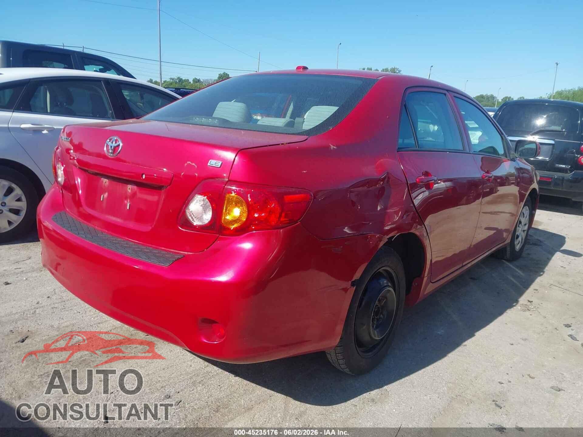 TOYOTA COROLLA 2010 - 2T1BU4EEXAC285161