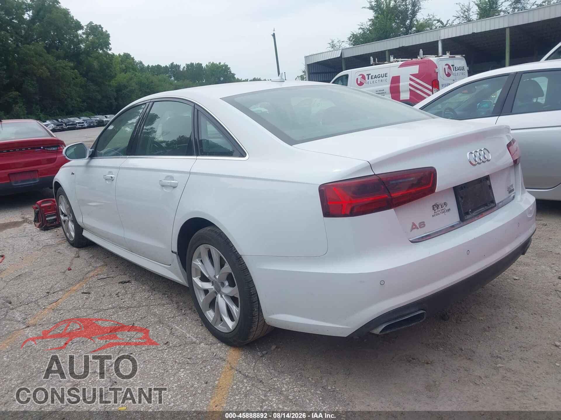 AUDI A6 2017 - WAUF2BFC3HN069357