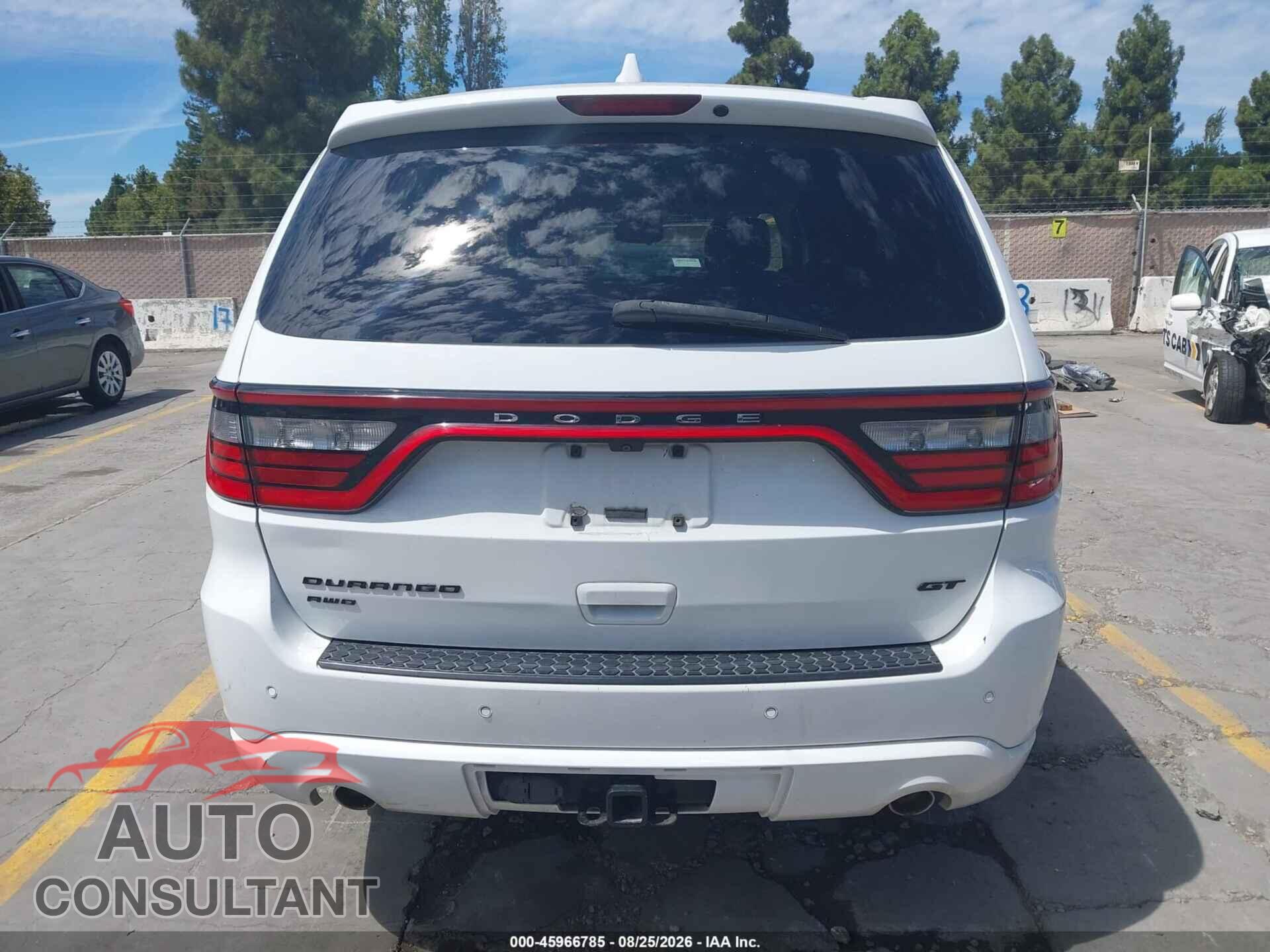 DODGE DURANGO 2017 - 1C4RDJDG9HC907543
