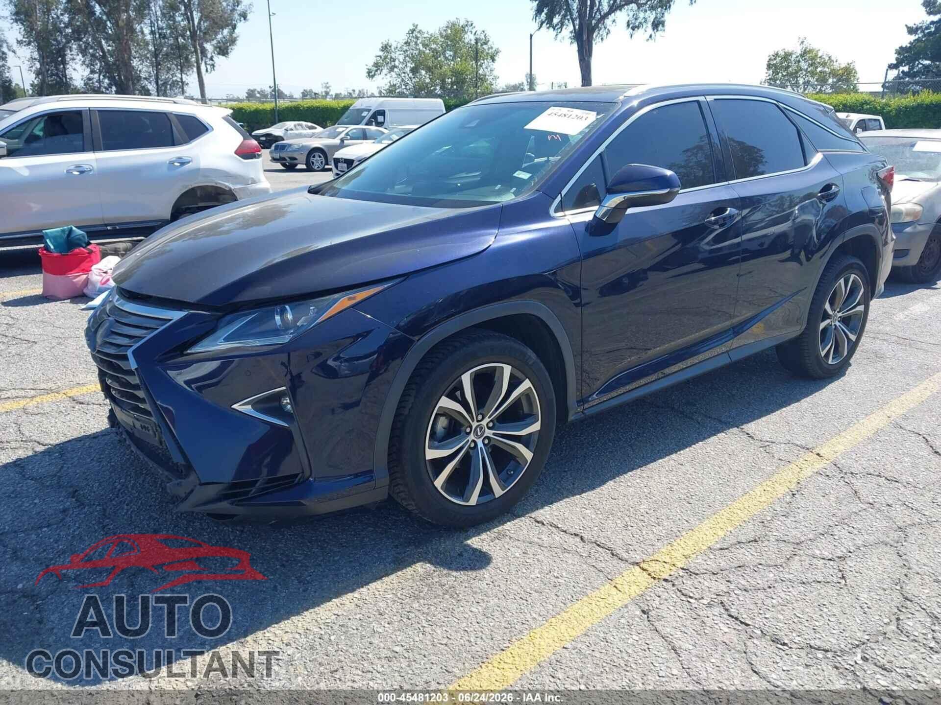 LEXUS RX 350 2019 - 2T2ZZMCAXKC127867