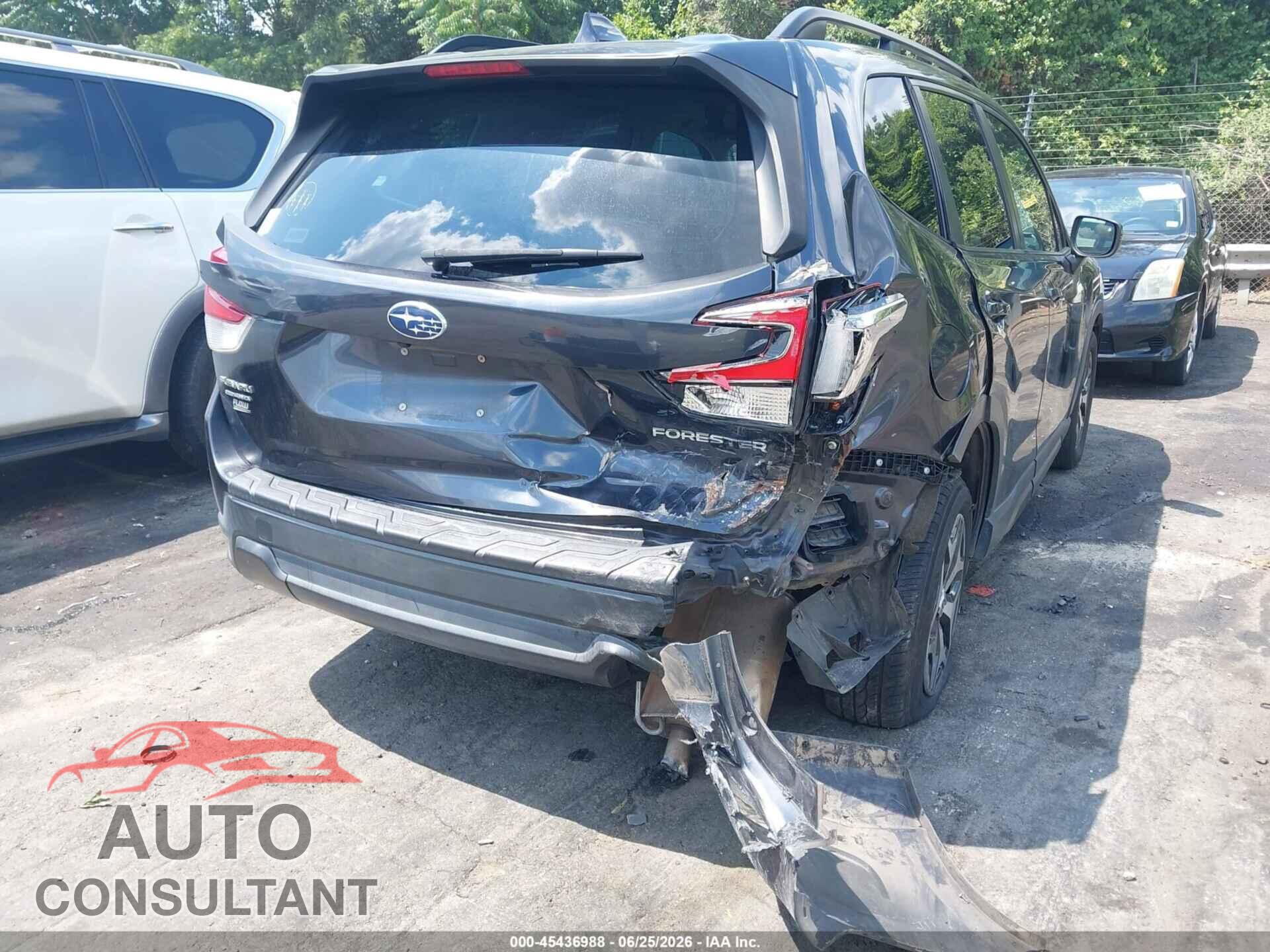 SUBARU FORESTER 2019 - JF2SKAEC1KH406824
