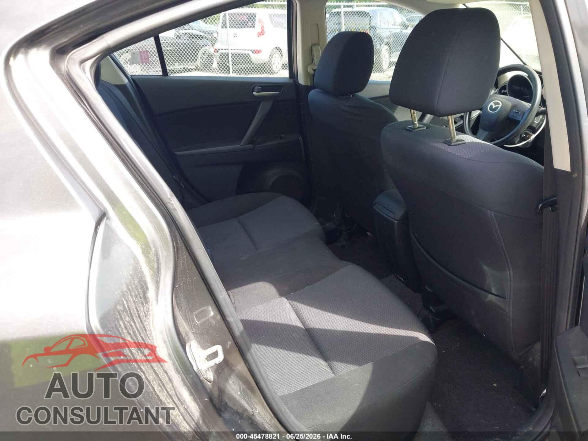 MAZDA MAZDA3 2011 - JM1BL1VG0B1364430
